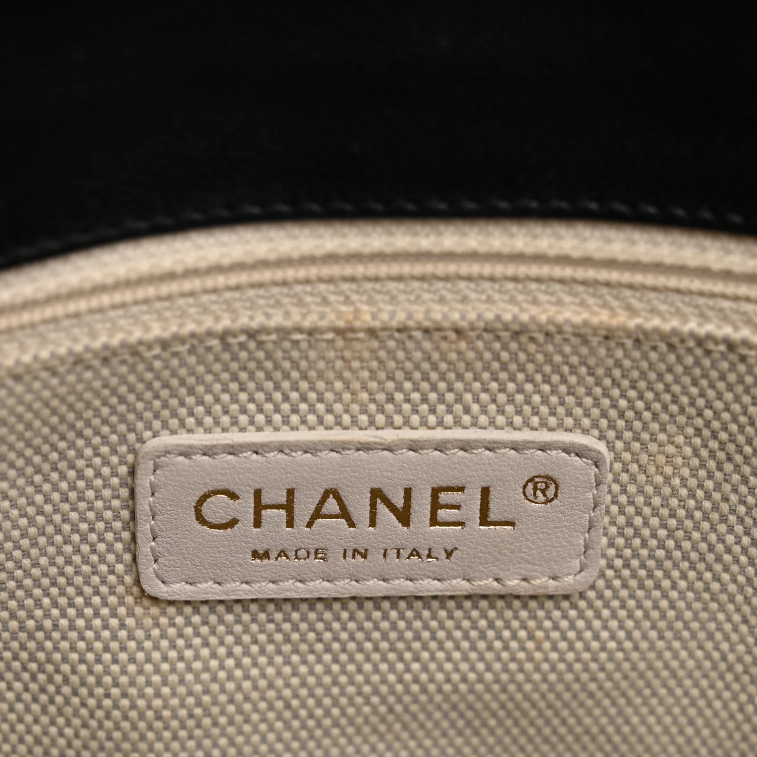 Calfskin Quilted Large Retro Chain Flap Black - Image 6