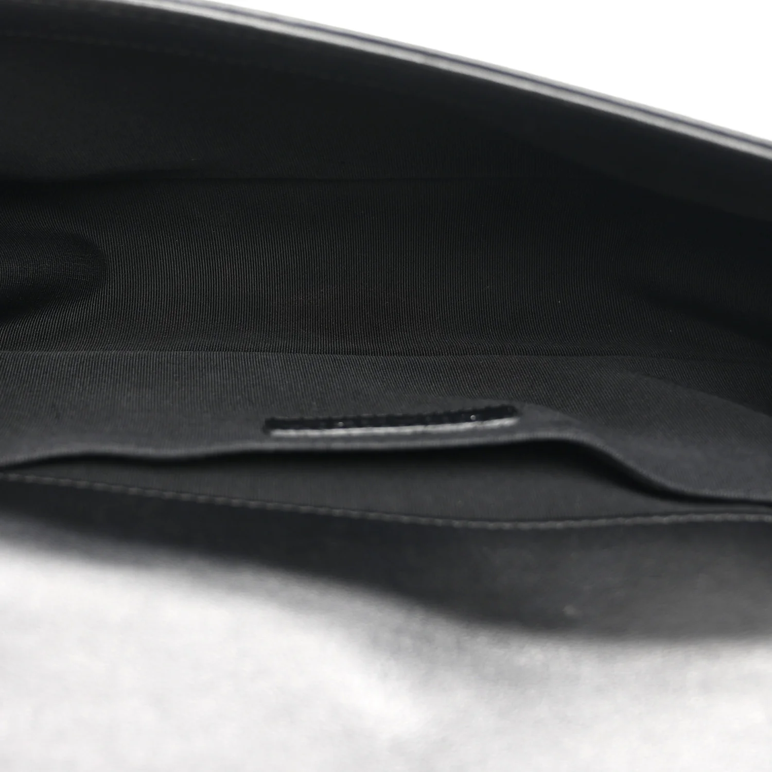 Calfskin Quilted Medium Boy Flap Black - Image 5