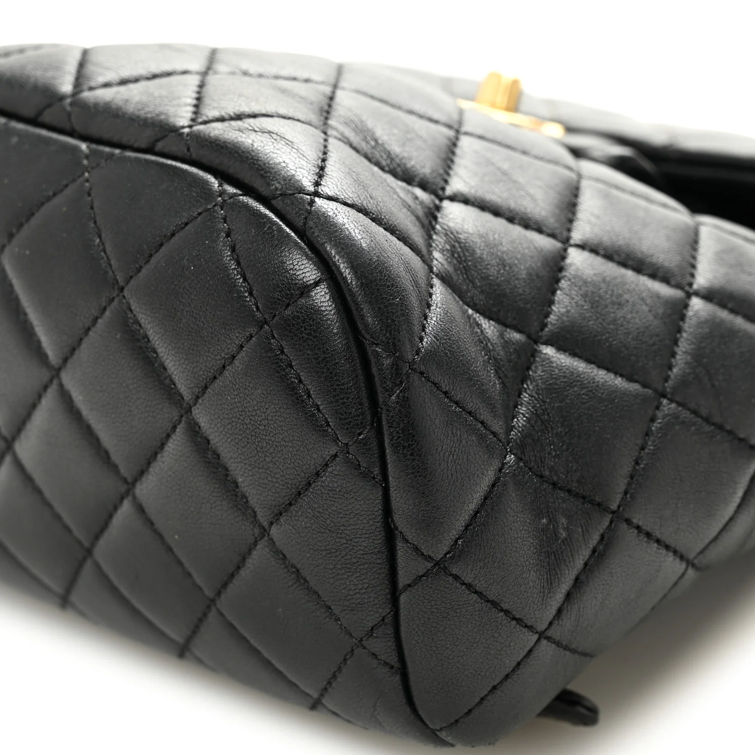 Calfskin Quilted Mini Urban Spirit Backpack Black - Image 10