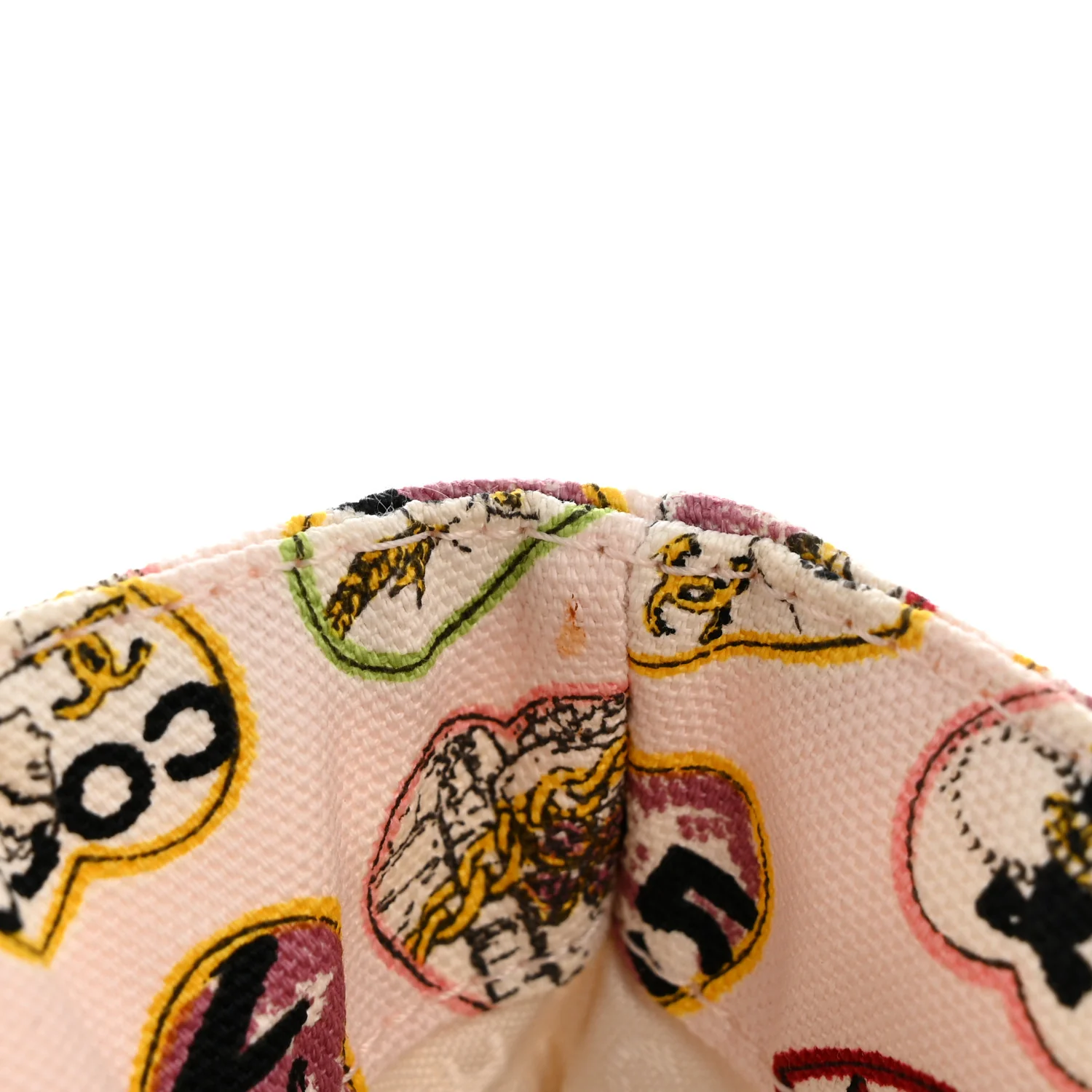 Canvas Coco Hearts Shoulder Bag Pink - Image 11