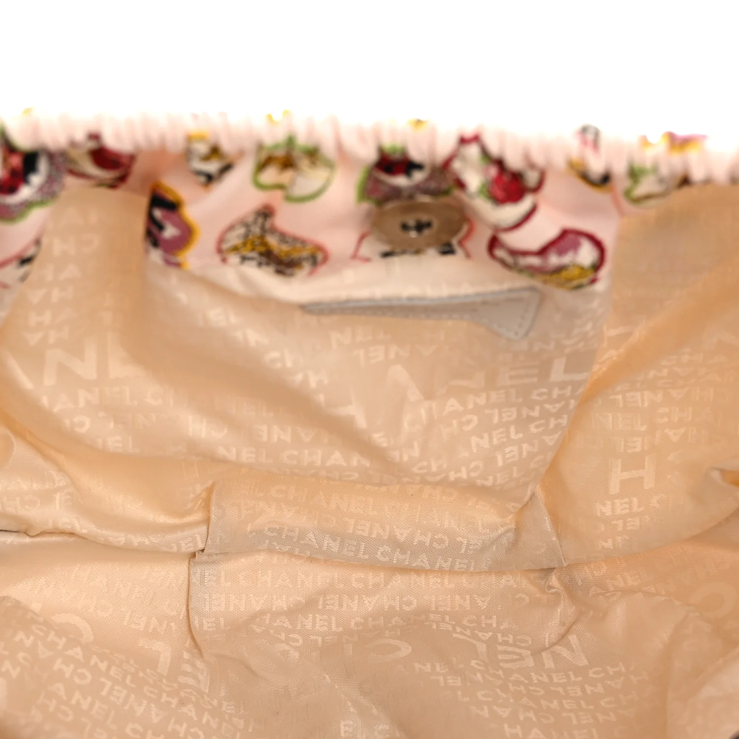 Canvas Coco Hearts Shoulder Bag Pink - Image 5