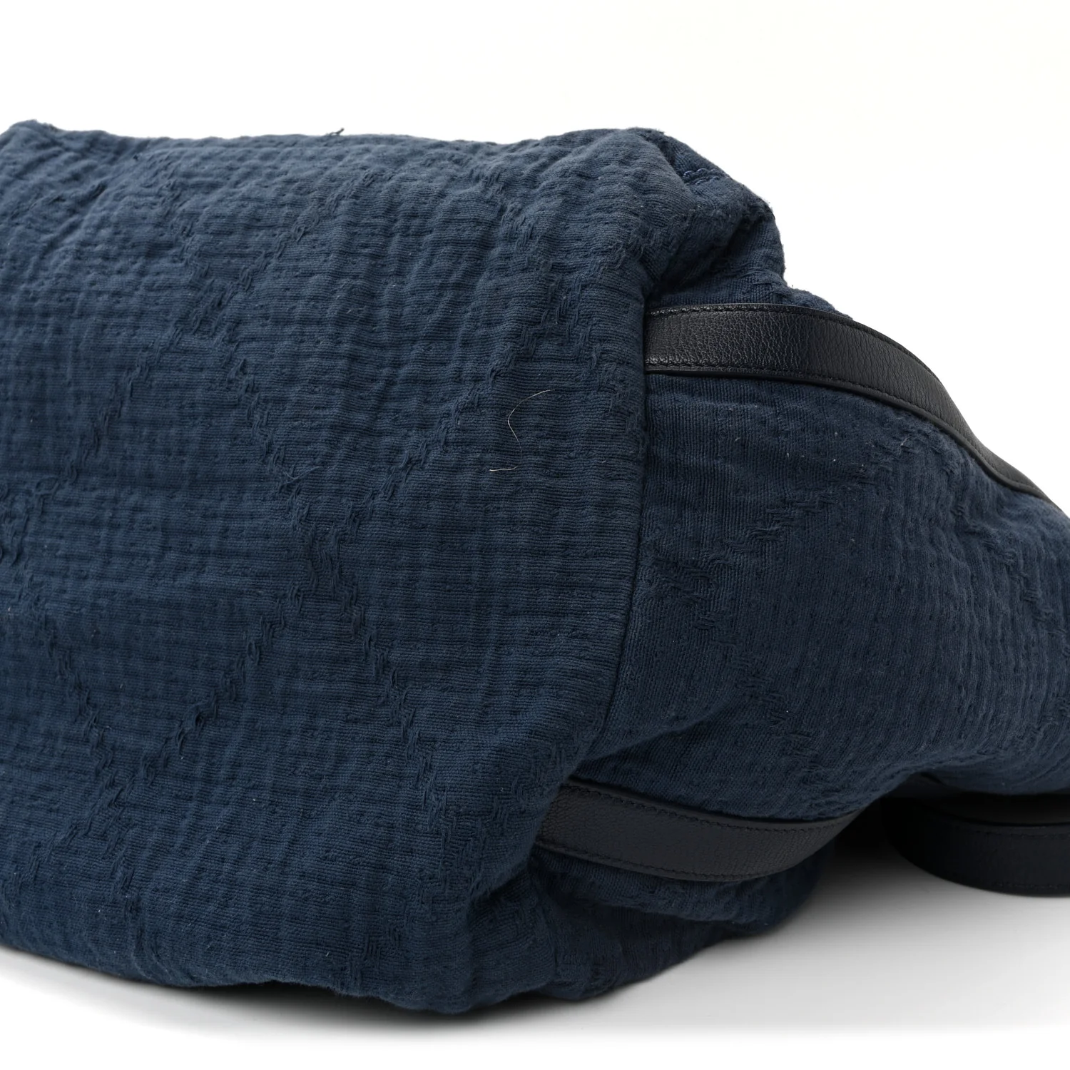 Canvas Small Double Face Tote Navy - Image 9