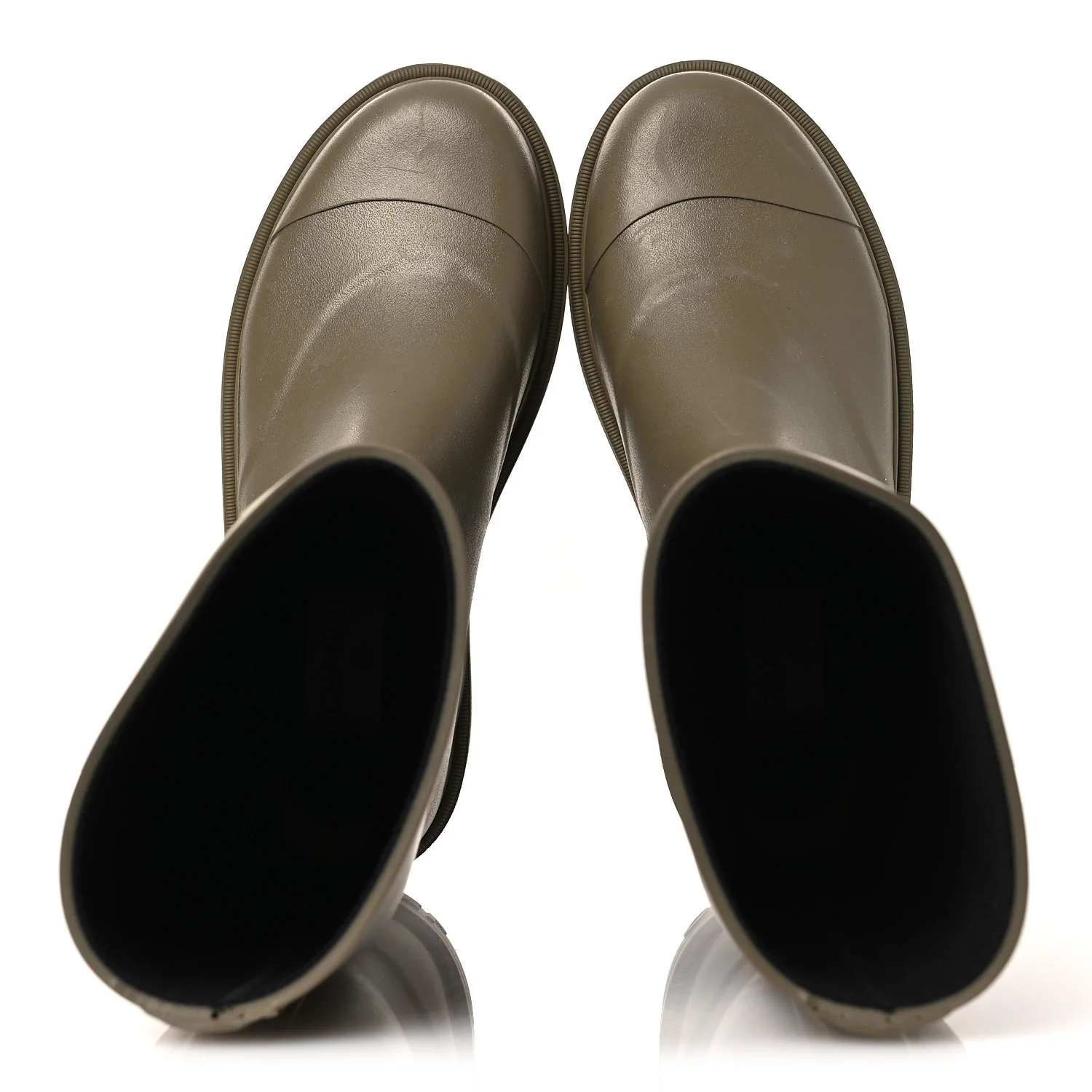 Caoutchouk CC High Boots 39 Dark Beige - Image 2