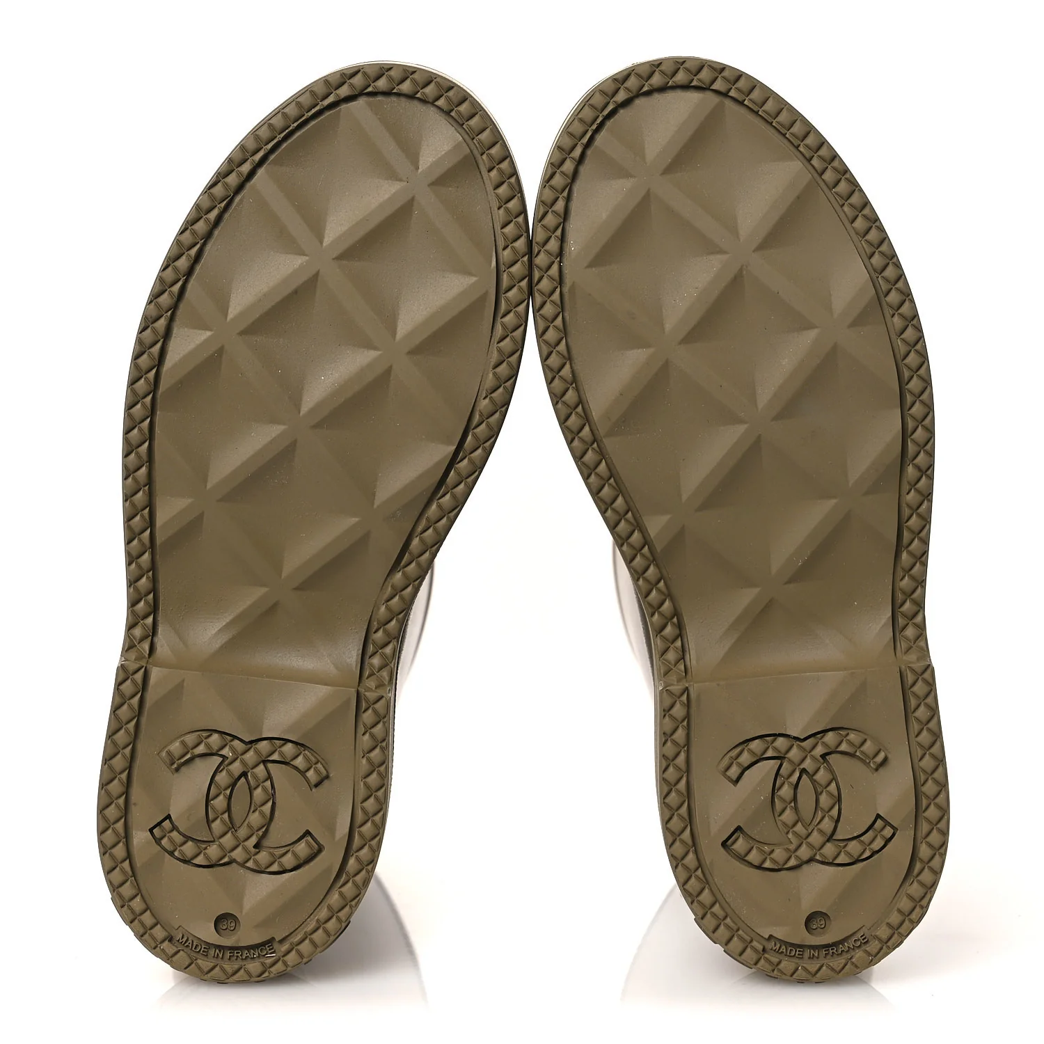 Caoutchouk CC High Boots 39 Dark Beige - Image 7