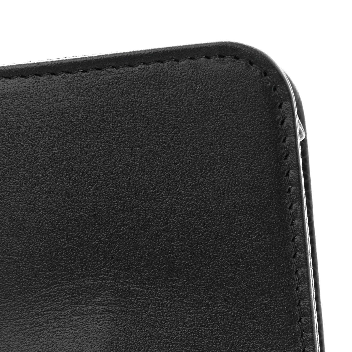 Caviar Camellia Embossed Wallet On Chain WOC Black - Image 11