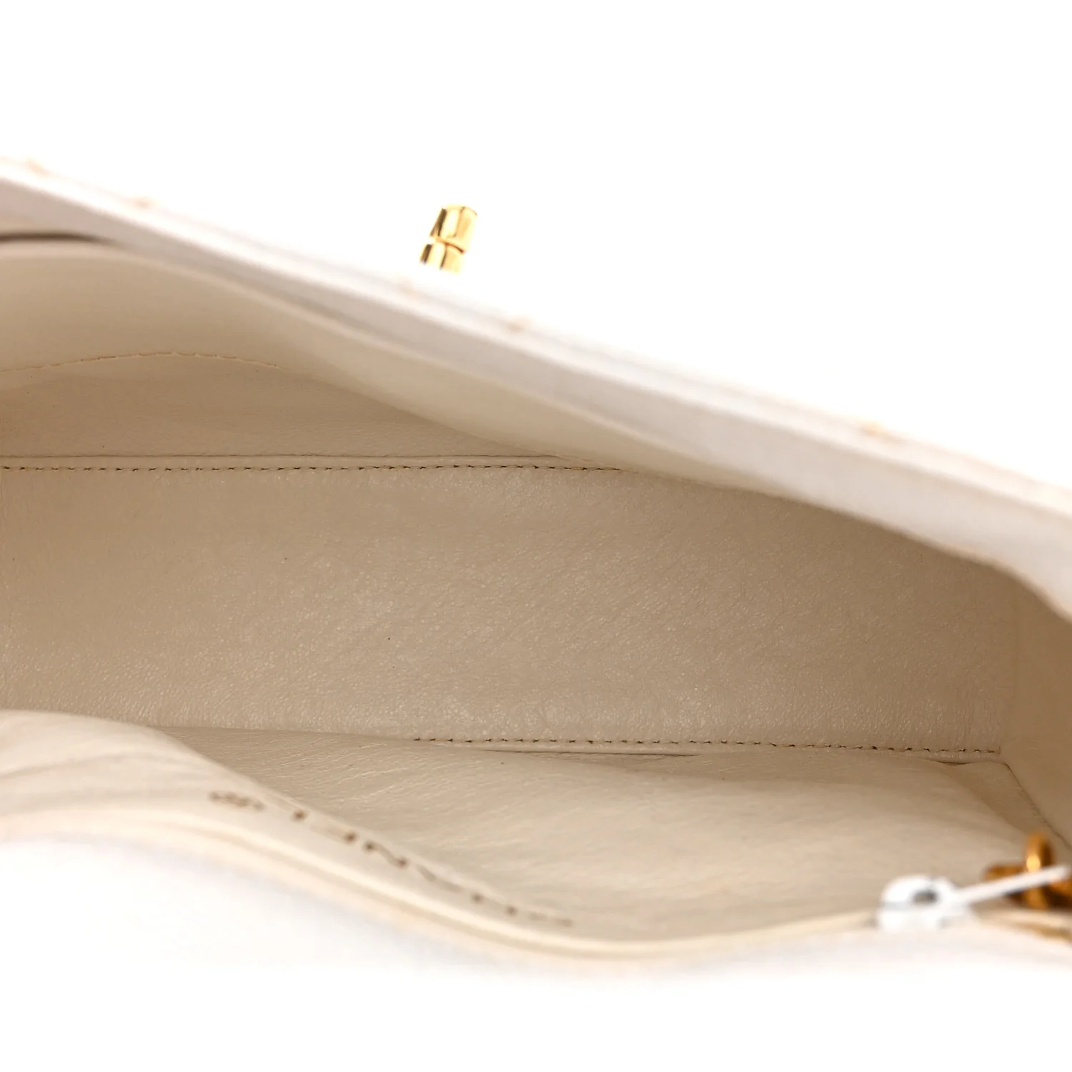 Caviar CC Shoulder Bag White - Image 5