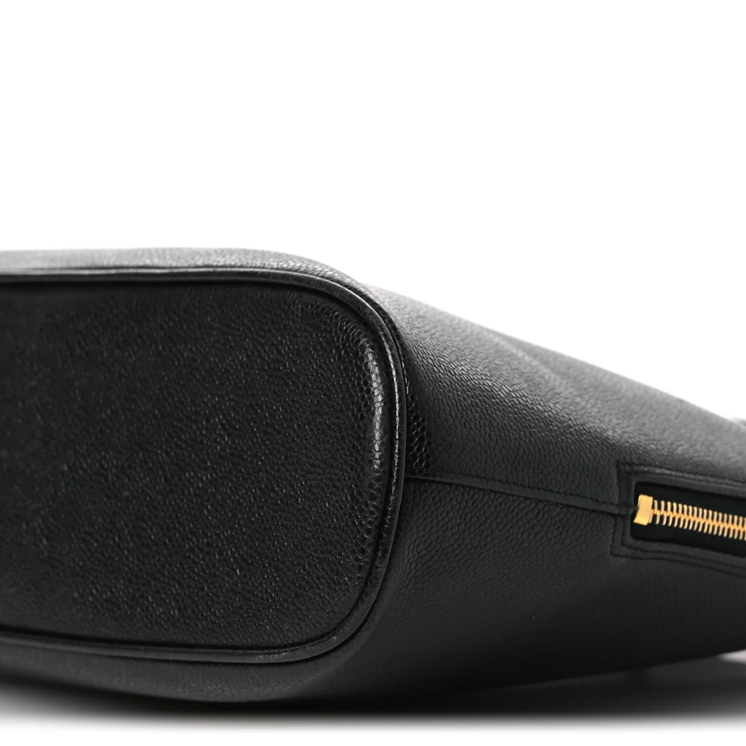 Caviar Large CC Shoulder Bag Black - Image 11