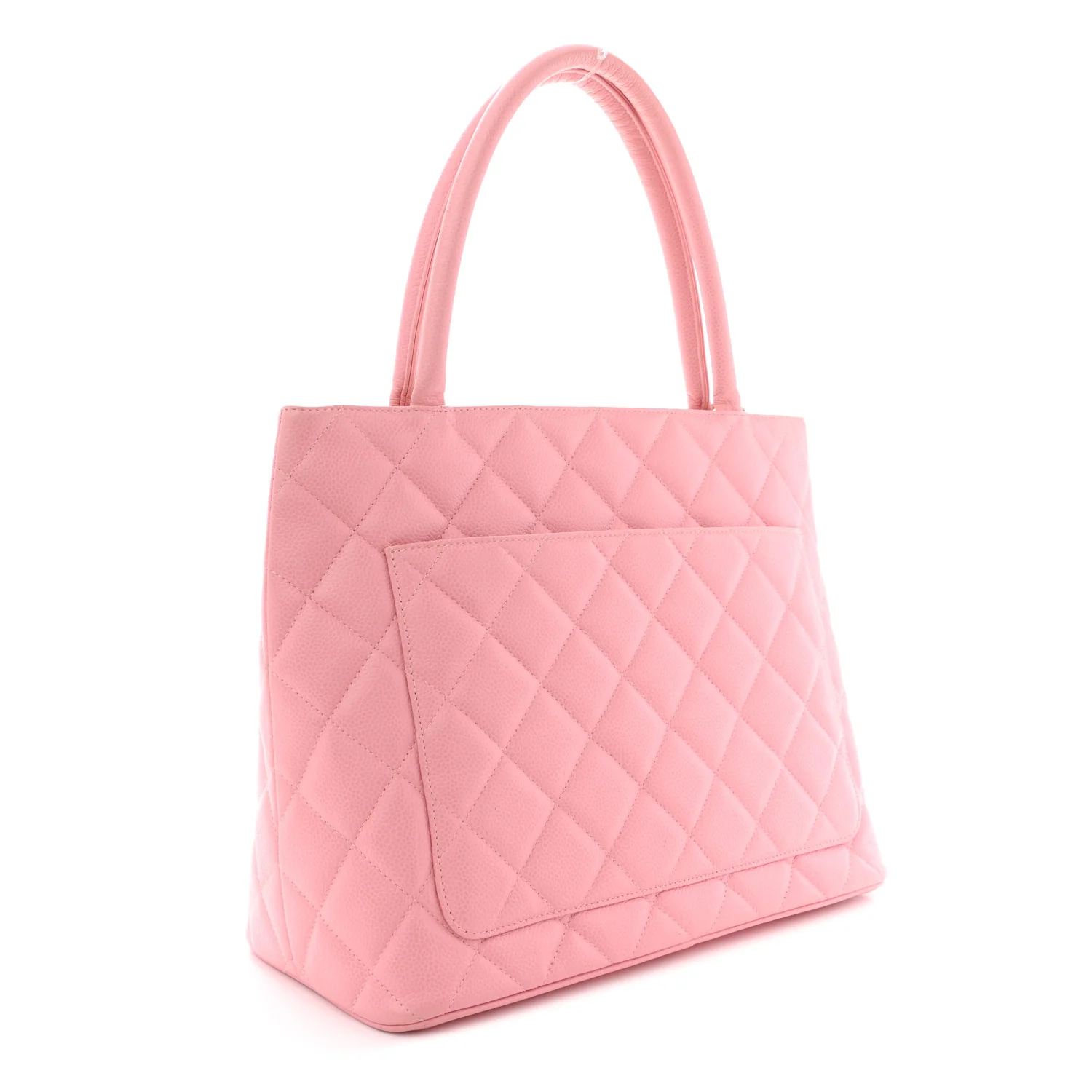 Caviar Medallion CC Tote Light Pink - Image 3