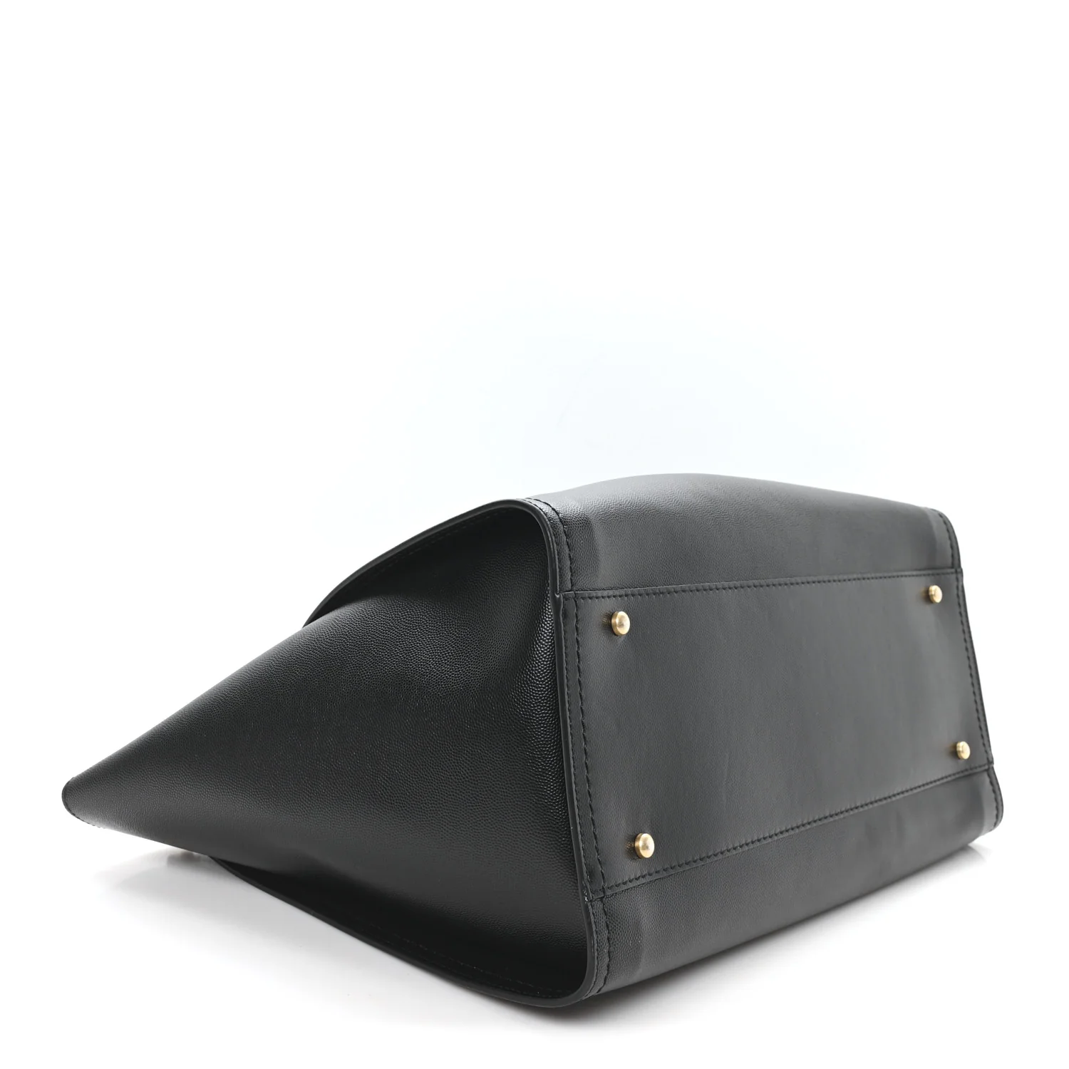 Caviar Medium Studded Deauville Tote Black - Image 4