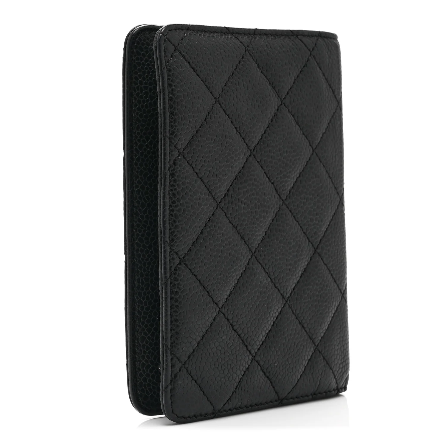 Caviar Quilted Agenda Cover Black - Image 3