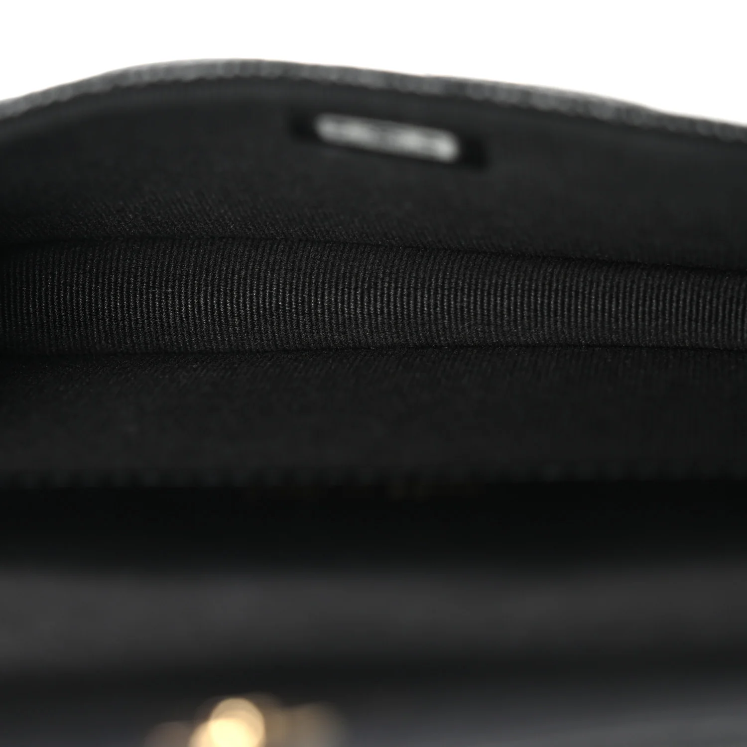 Caviar Quilted Bow Belt Bag Black - Image 5