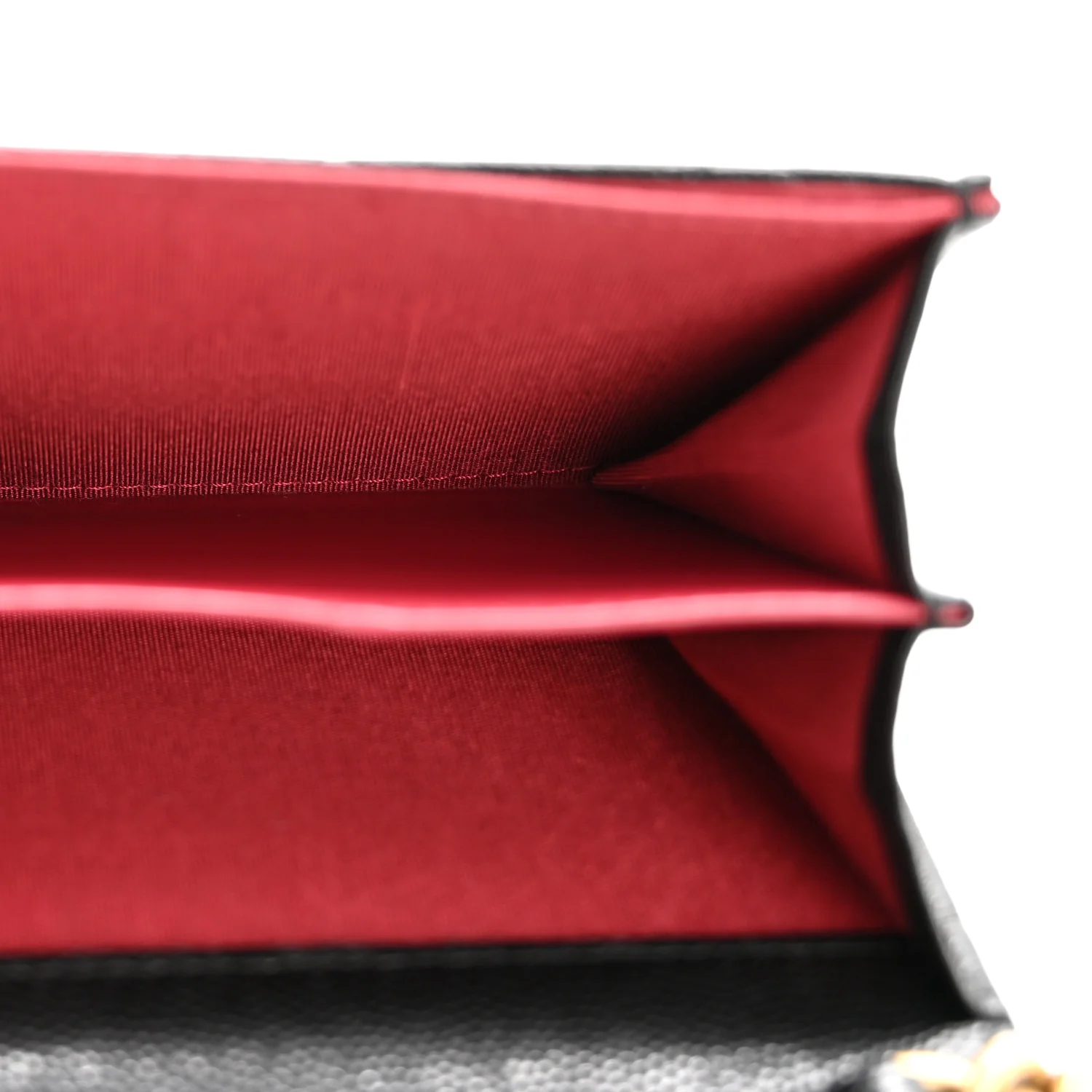 Caviar Quilted Bracelet On Chain Clutch Black - Image 5