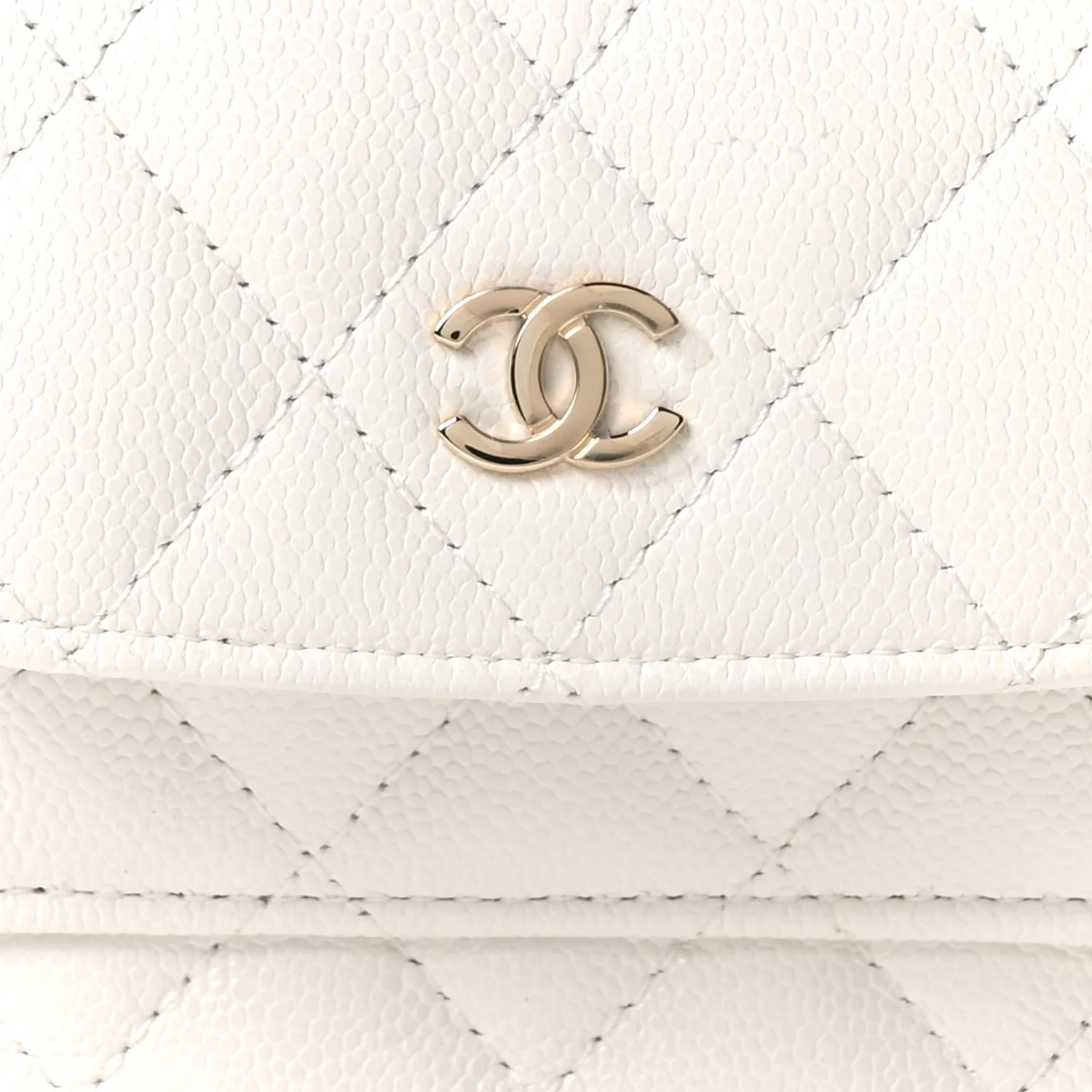 Caviar Quilted CC Mini Classic Backpack White - Image 8