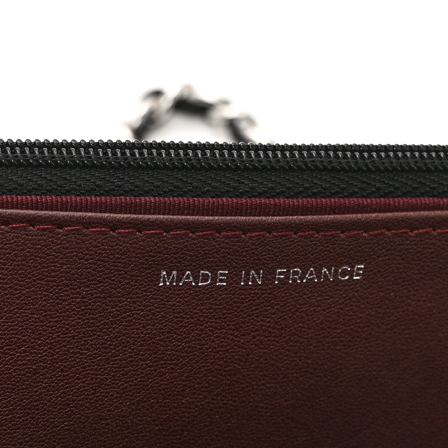 Caviar Quilted CC Turnlock Wallet On Chain WOC Black - Image 7