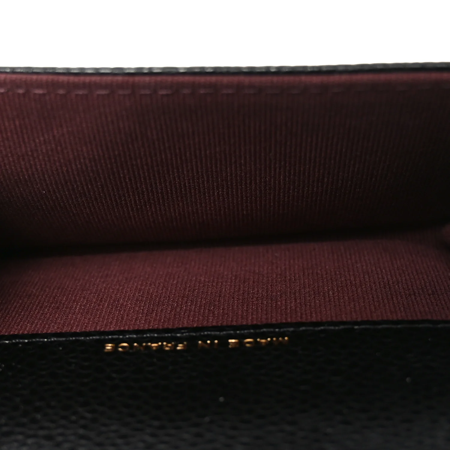 Caviar Quilted Flap Card Holder Wallet Black - Image 10
