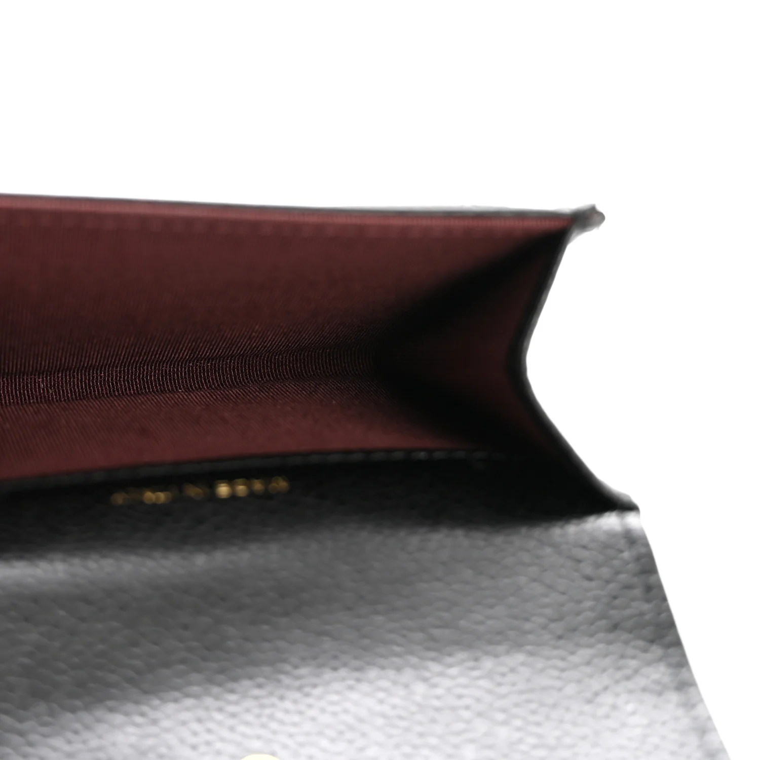 Caviar Quilted Flap Card Holder Wallet Black - Image 5