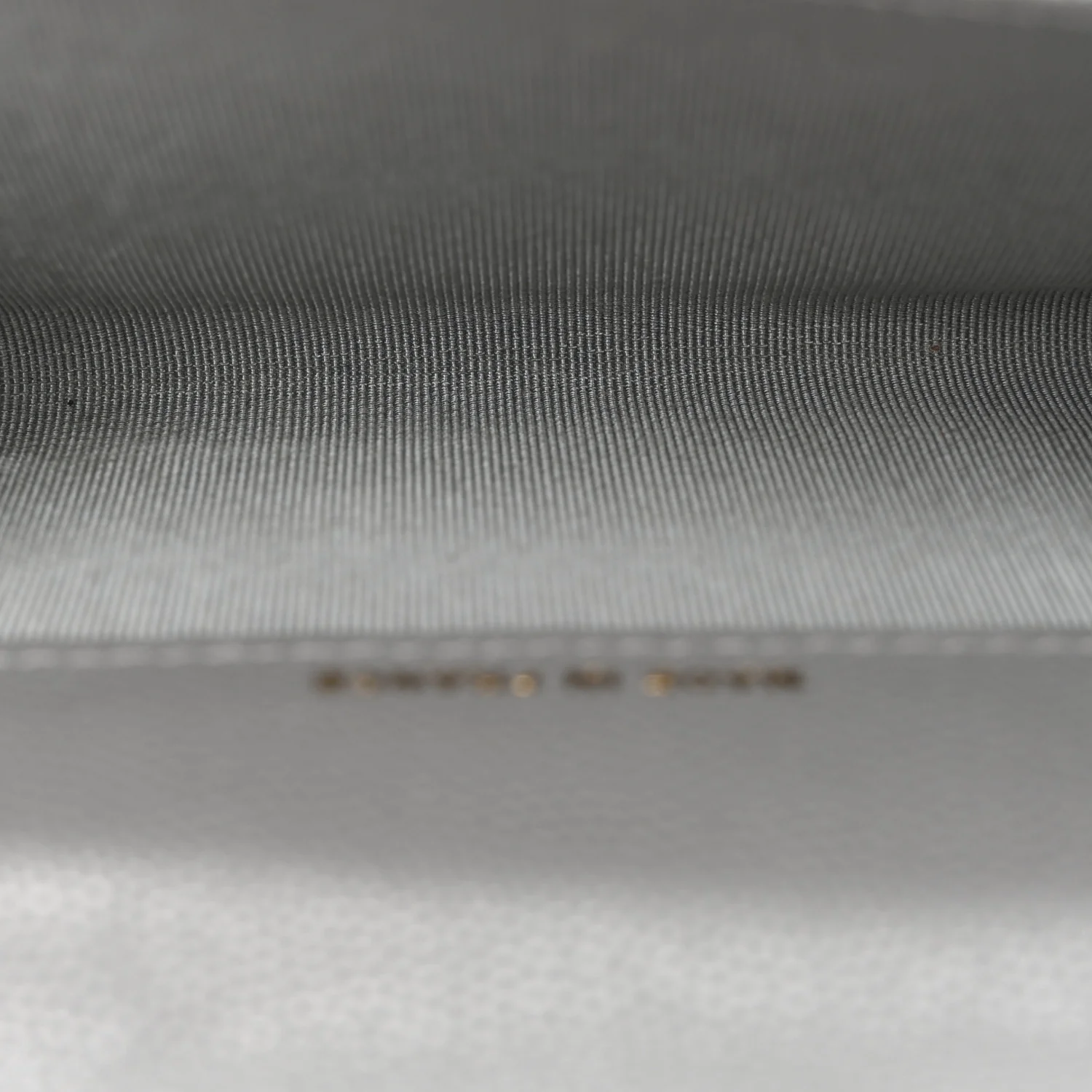 Caviar Quilted Flap Card Holder Wallet Grey - Image 5