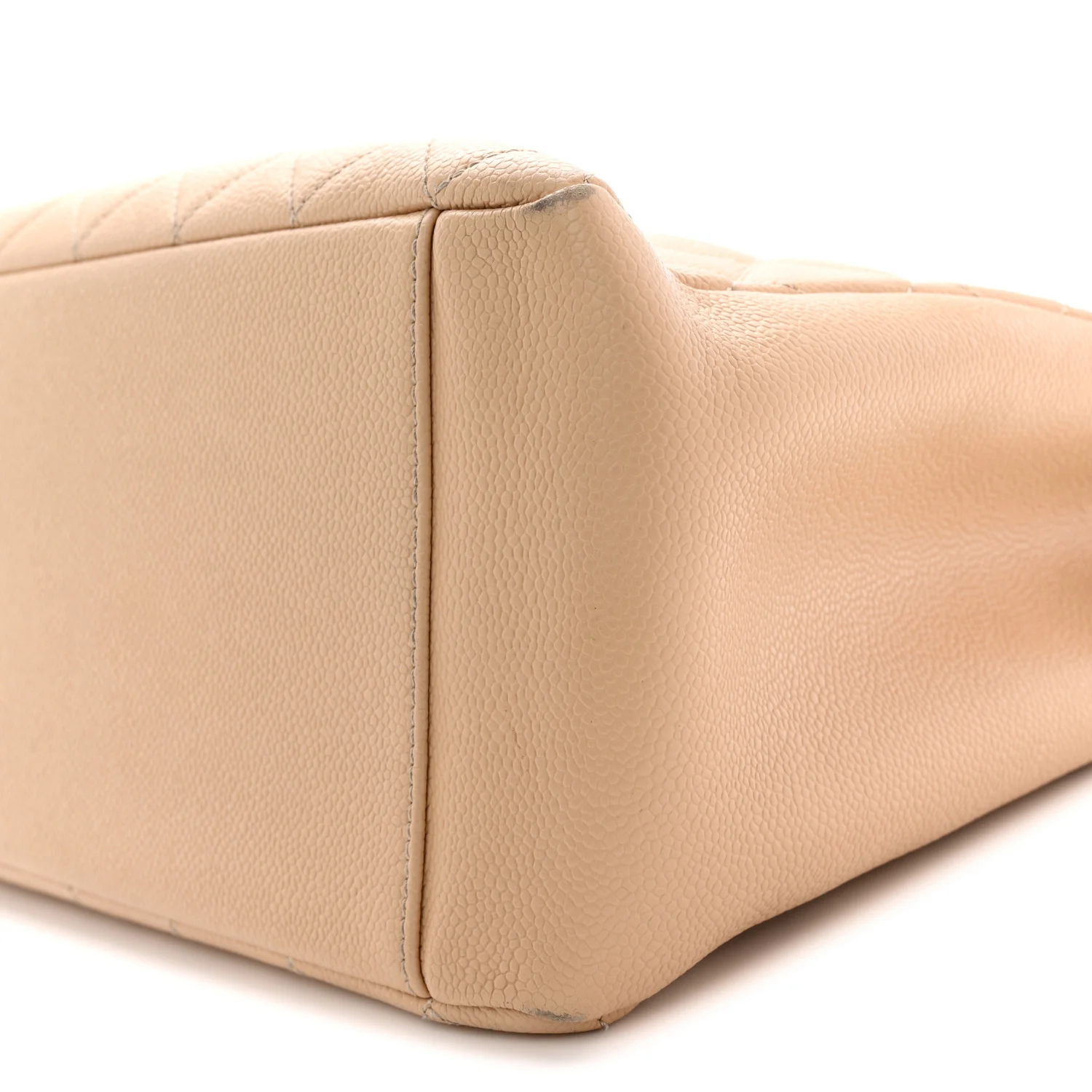 Caviar Quilted Grand Shopping Tote GST Beige Clair - Image 10