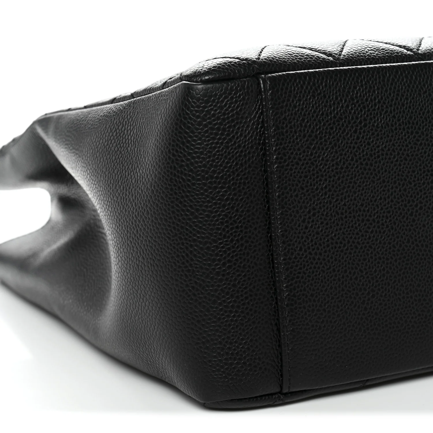 Caviar Quilted Grand Shopping Tote GST Black - Image 9