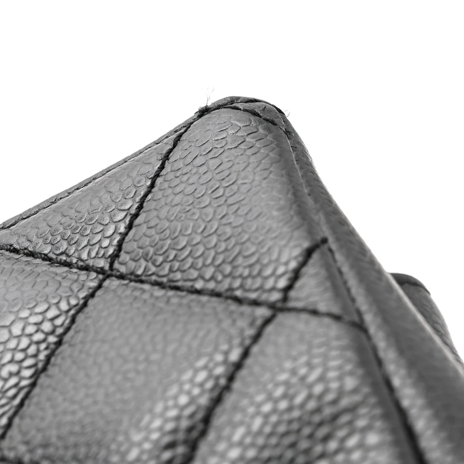 Caviar Quilted Grand Shopping Tote GST Black - Image 12