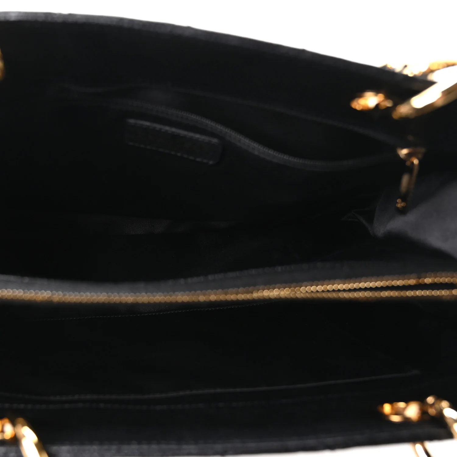 Caviar Quilted Grand Shopping Tote GST Black - Image 5