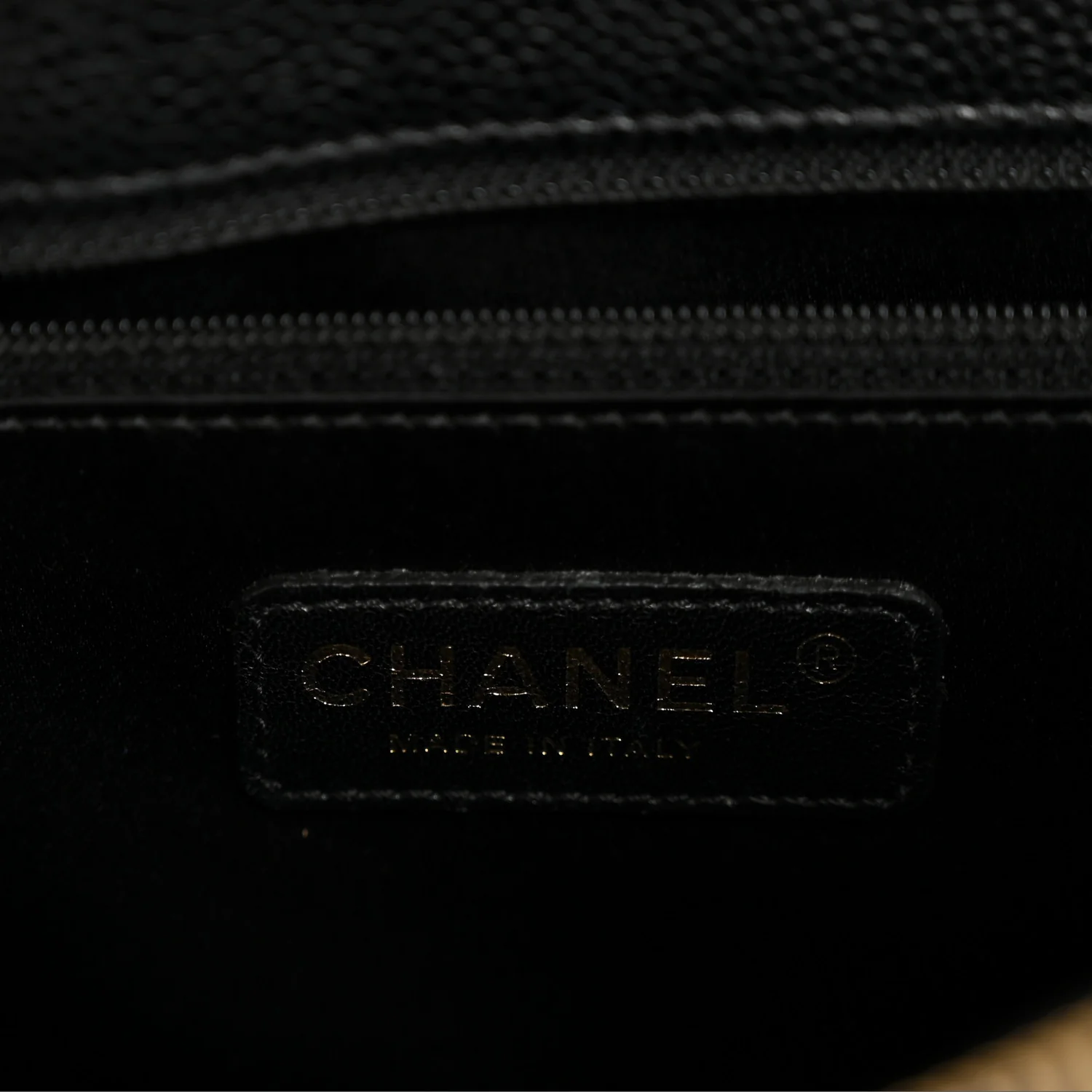 Caviar Quilted Grand Shopping Tote GST Black - Image 6