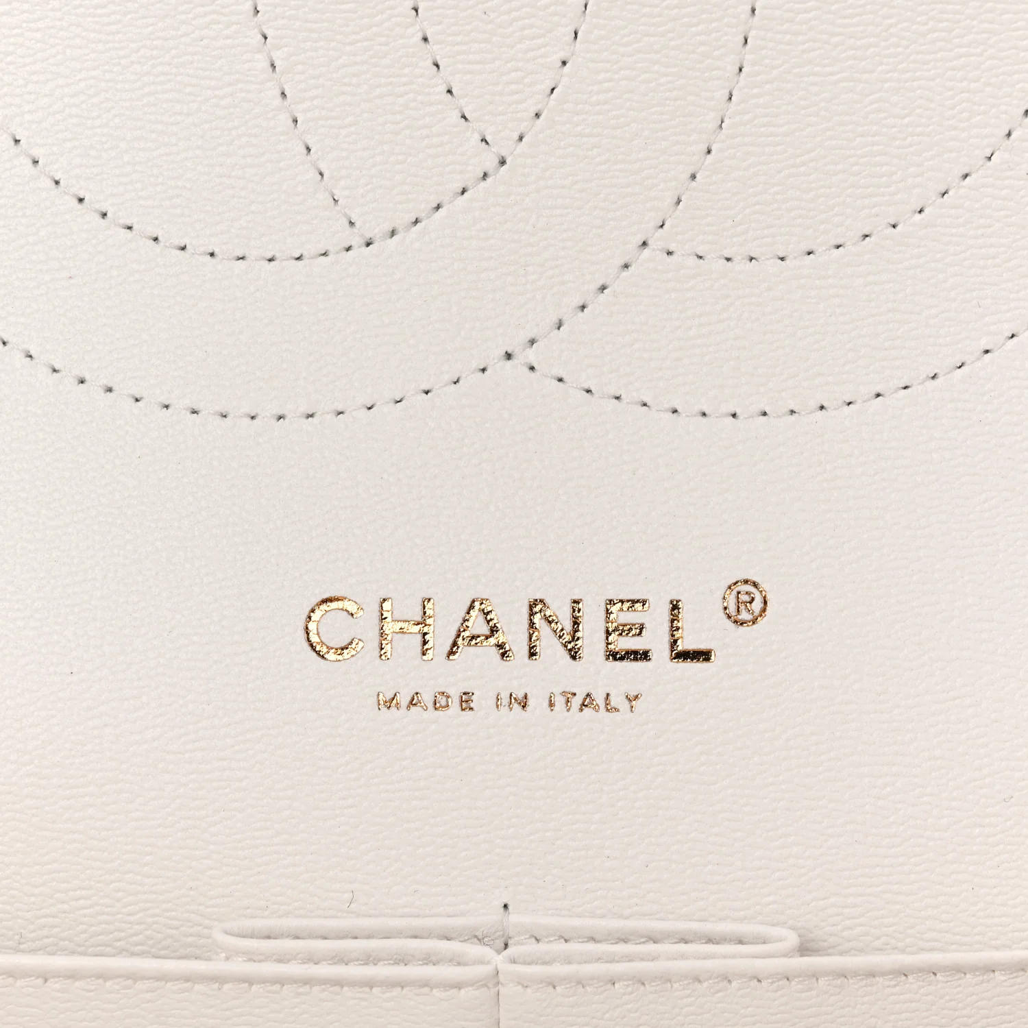Caviar Quilted Jumbo Double Flap White - Image 6