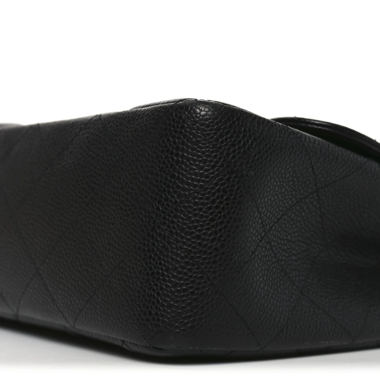 Caviar Quilted Jumbo Single Flap Black - Image 10