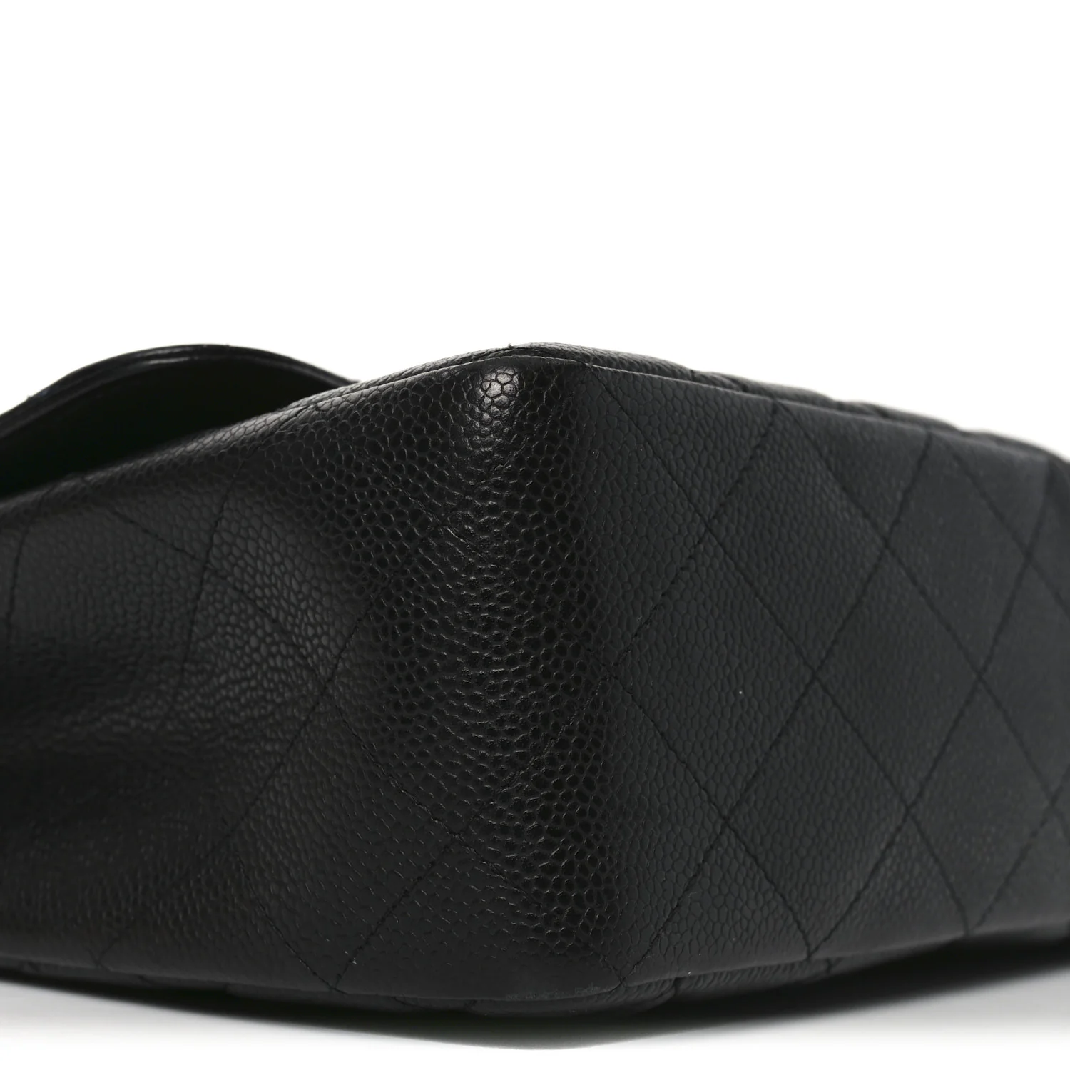 Caviar Quilted Jumbo Single Flap Black - Image 9