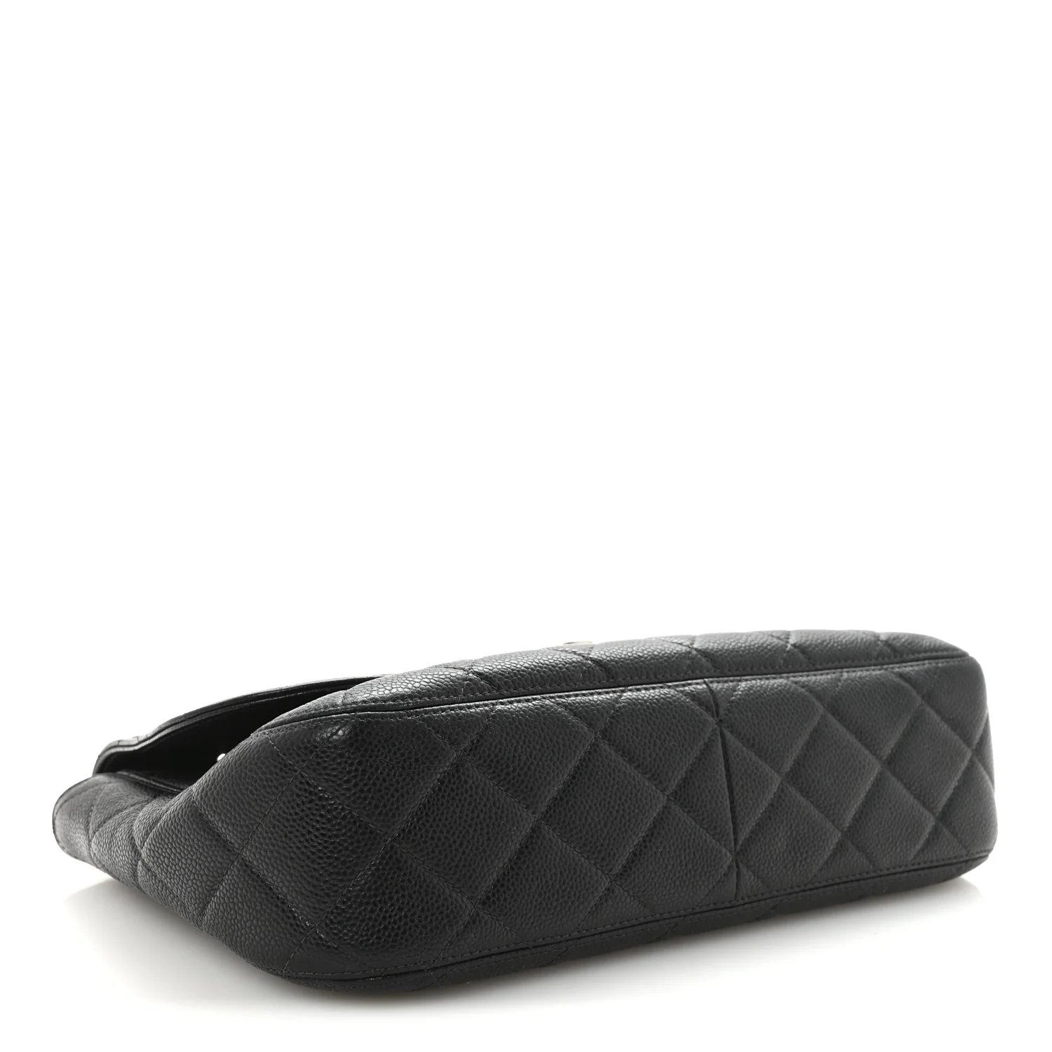 Caviar Quilted Jumbo Single Flap Black - Image 4