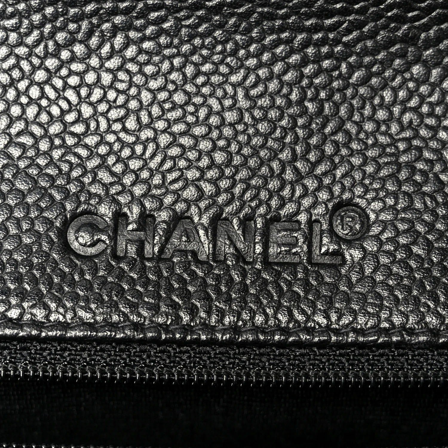 Caviar Quilted Jumbo Single Flap Black - Image 6
