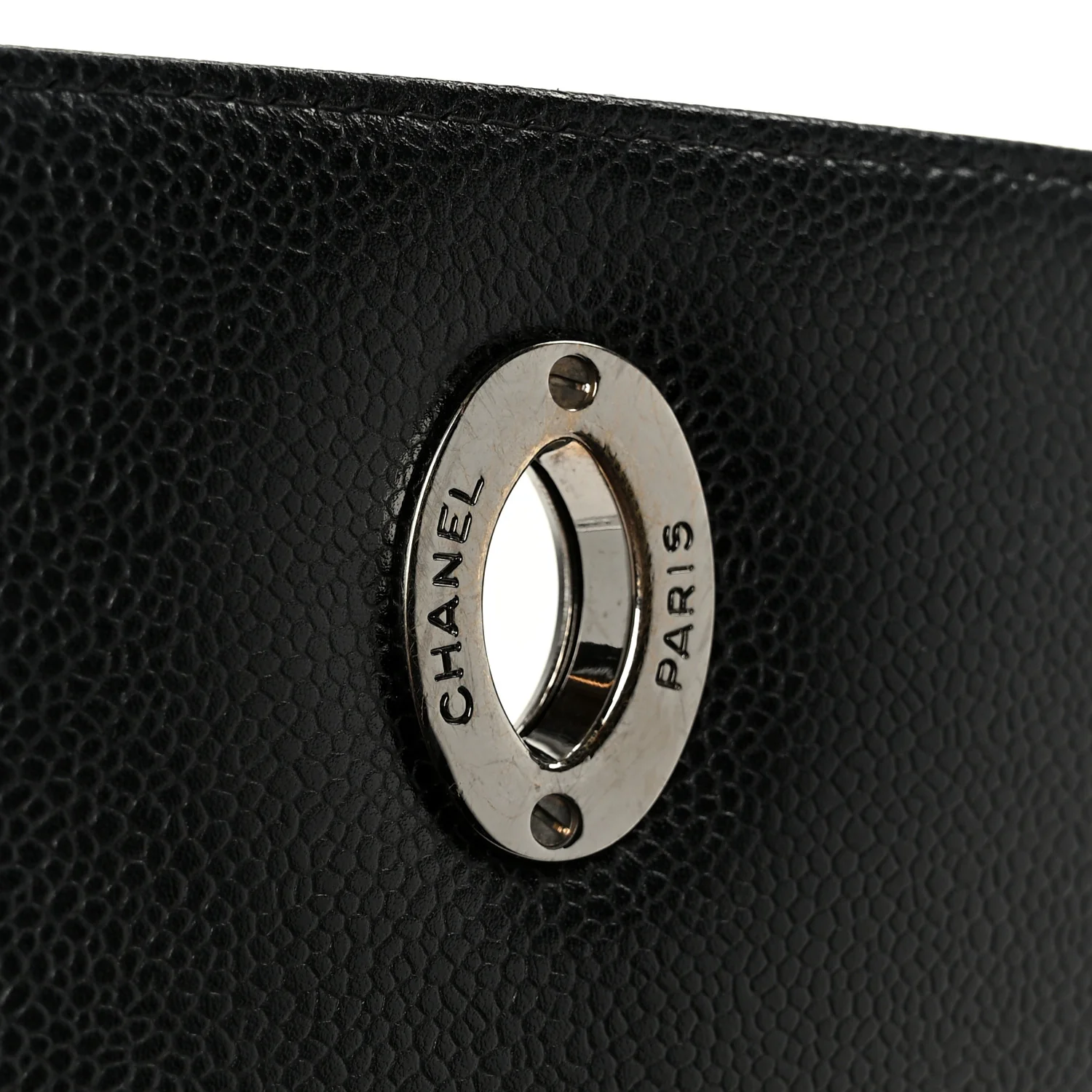 Caviar Quilted Jumbo Single Flap Black - Image 7