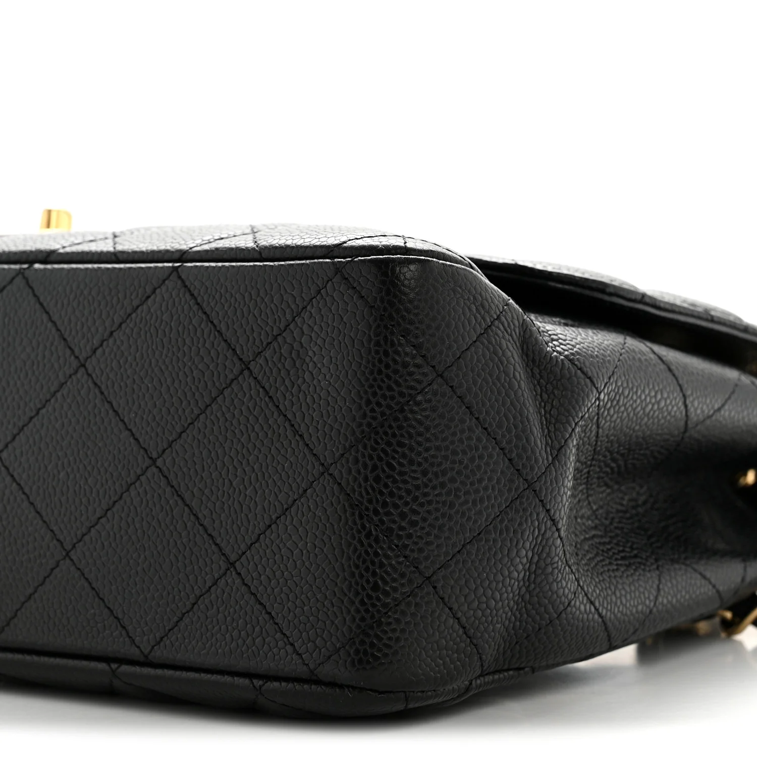 Caviar Quilted Jumbo Single Flap Black - Image 10