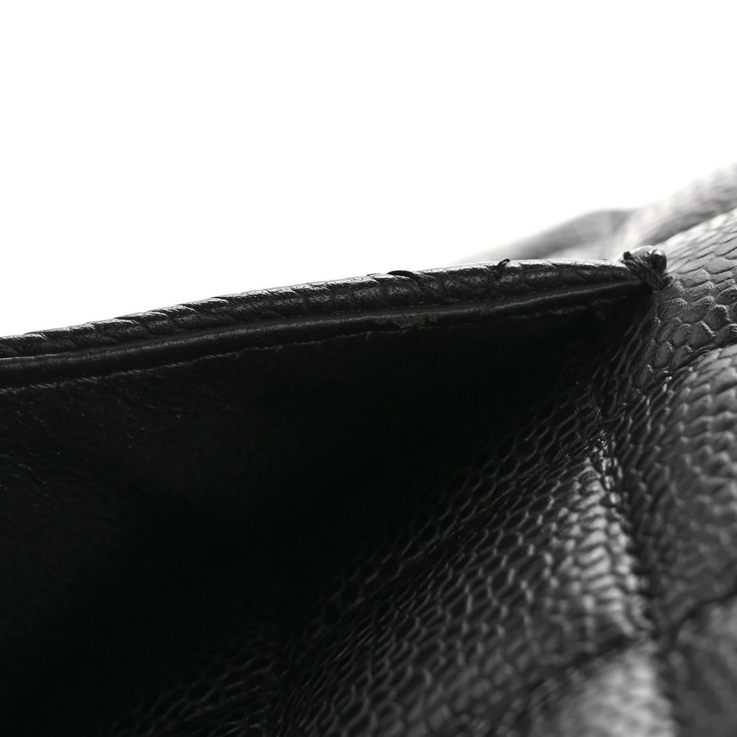 Caviar Quilted Jumbo Single Flap Black - Image 14
