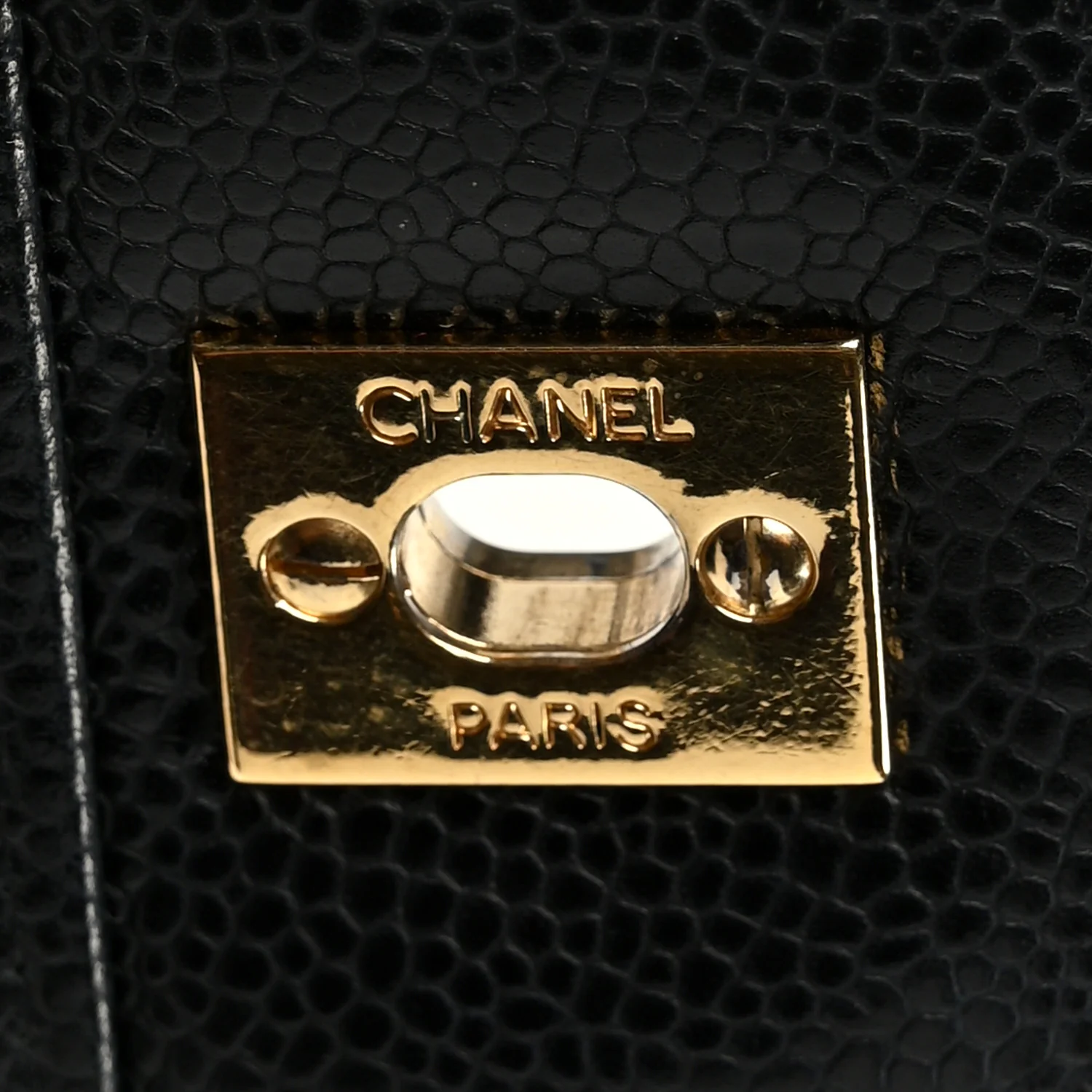 Caviar Quilted Jumbo Single Flap Black - Image 7