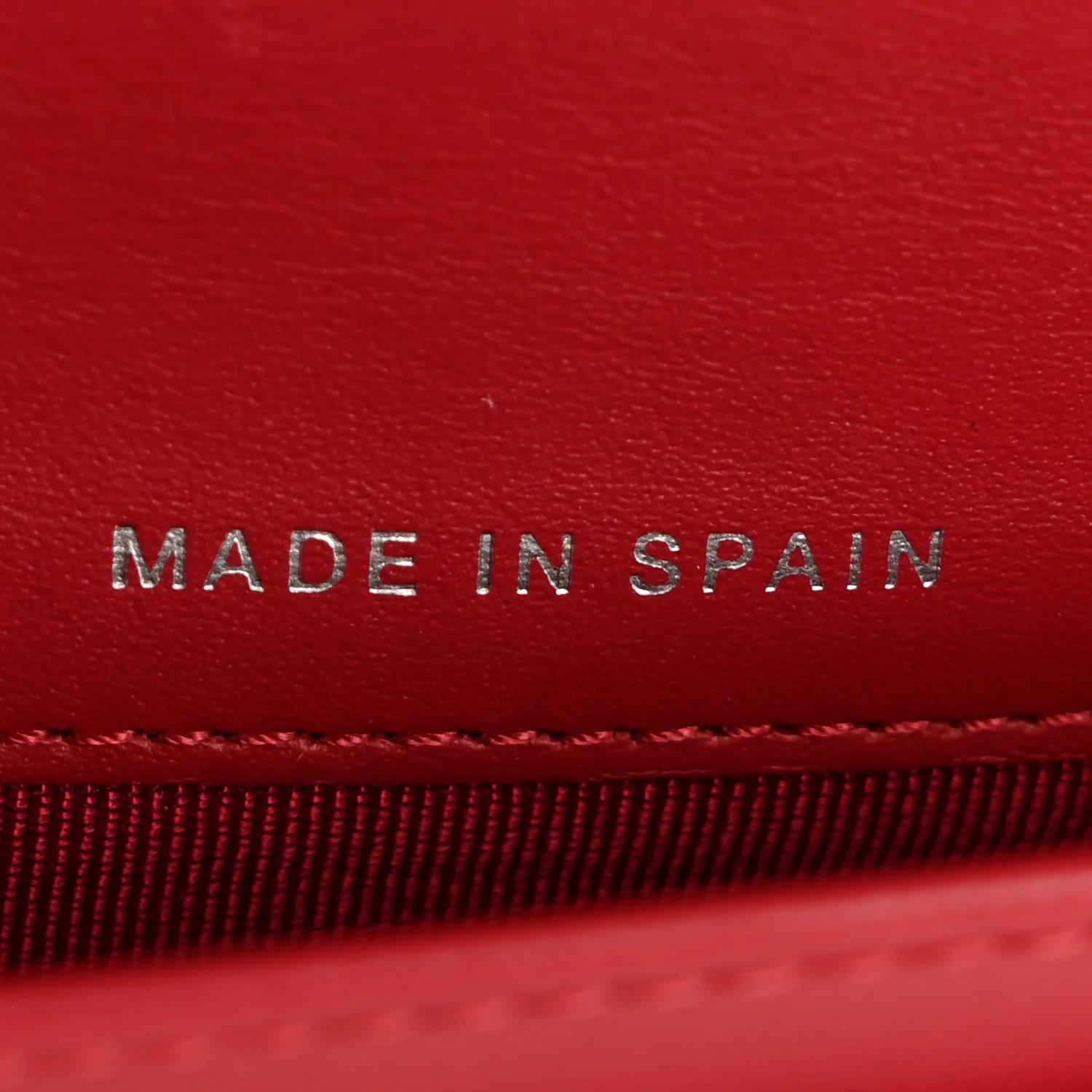 Caviar Quilted Large Flap Wallet Red - Image 7