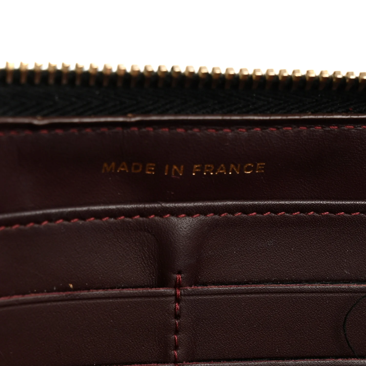 Caviar Quilted Large Gusset Zip Around Wallet Black - Image 10