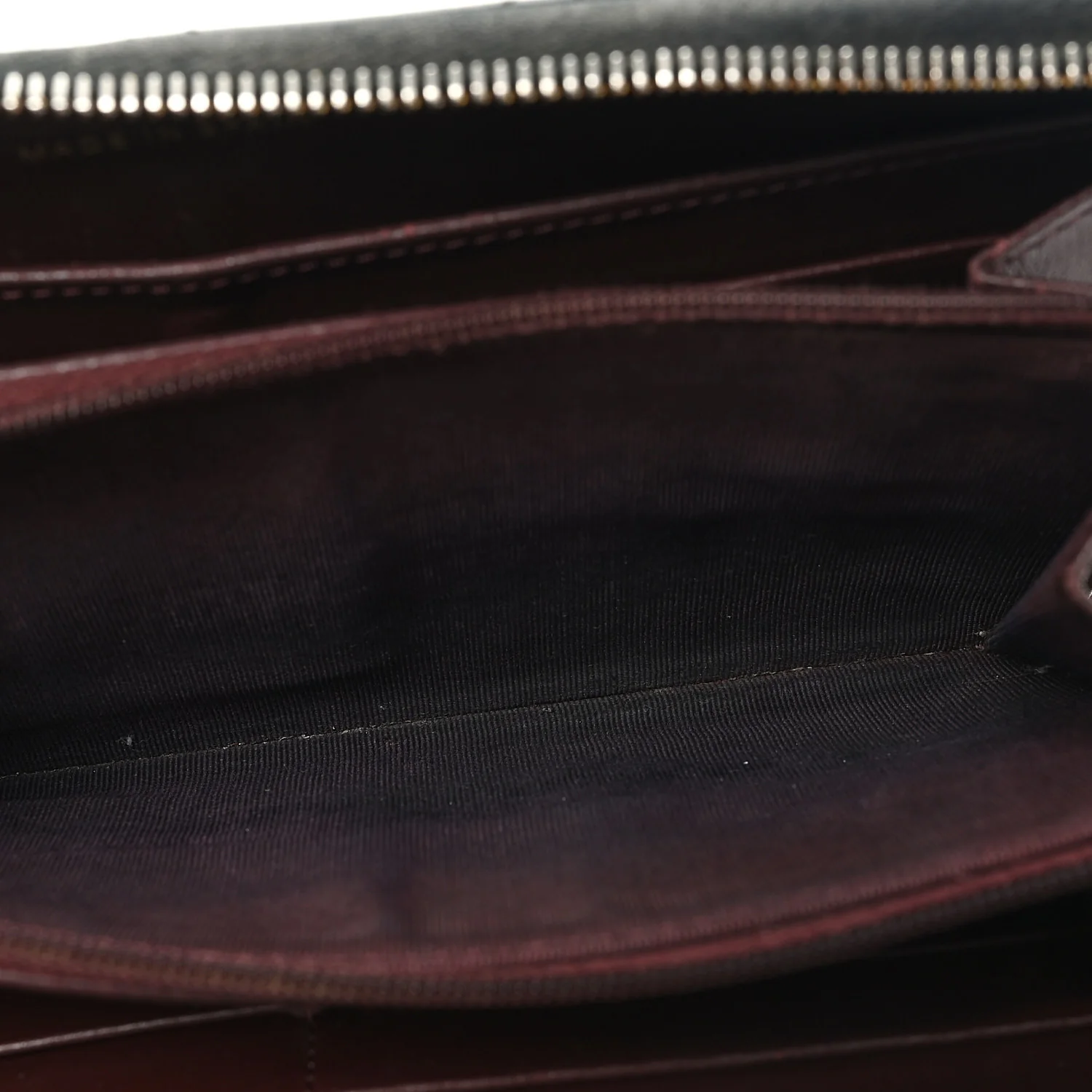 Caviar Quilted Large Gusset Zip Around Wallet Black - Image 9