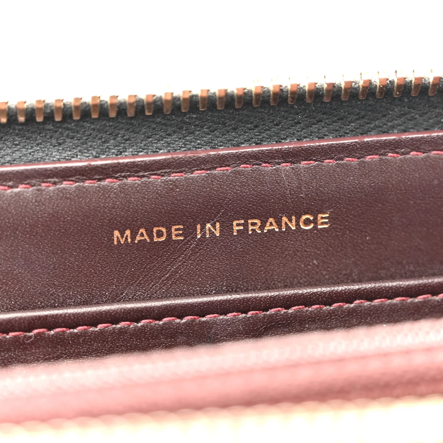 Caviar Quilted Large Gusset Zip Around Wallet Navy - Image 7