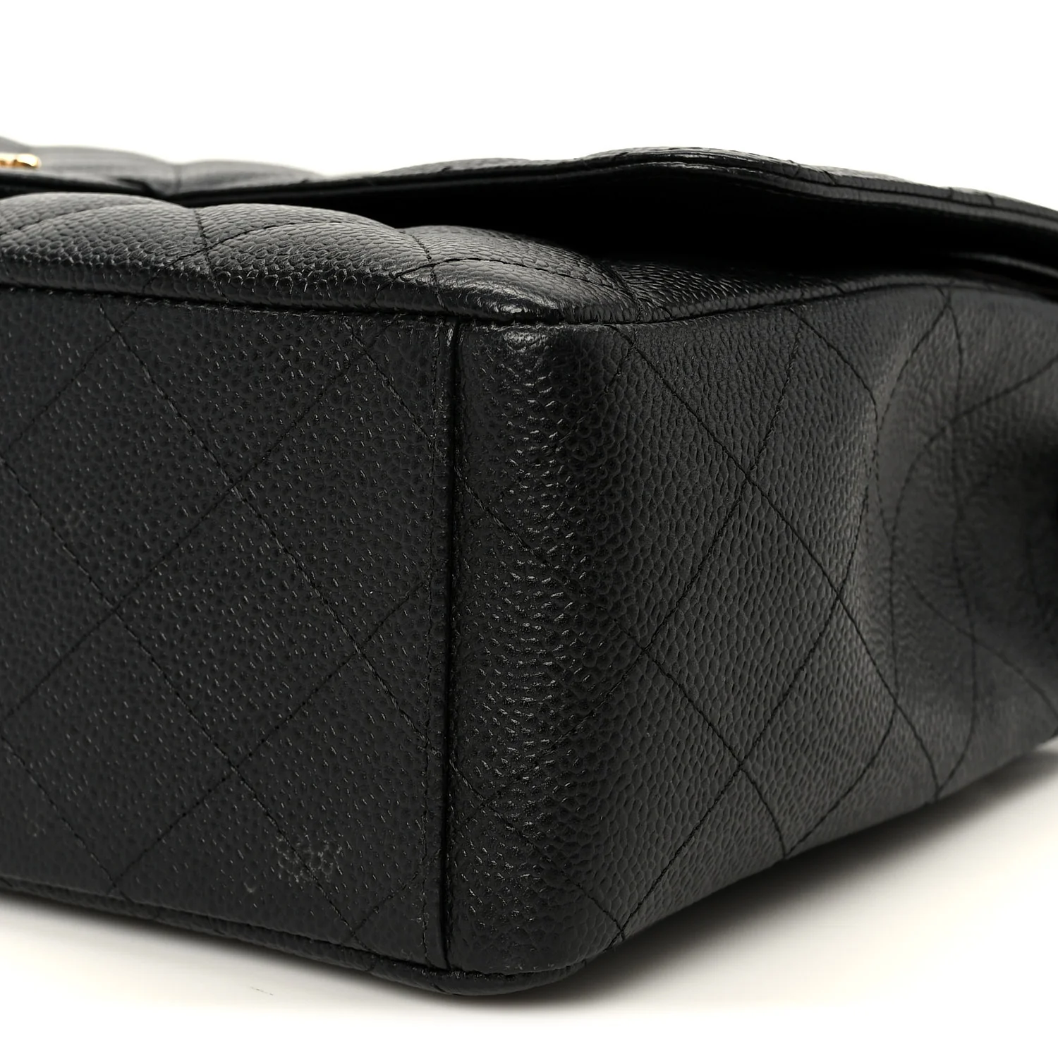 Caviar Quilted Maxi Double Flap Black - Image 11