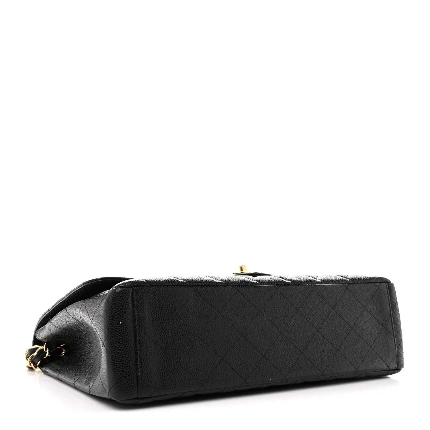 Caviar Quilted Maxi Double Flap Black - Image 4