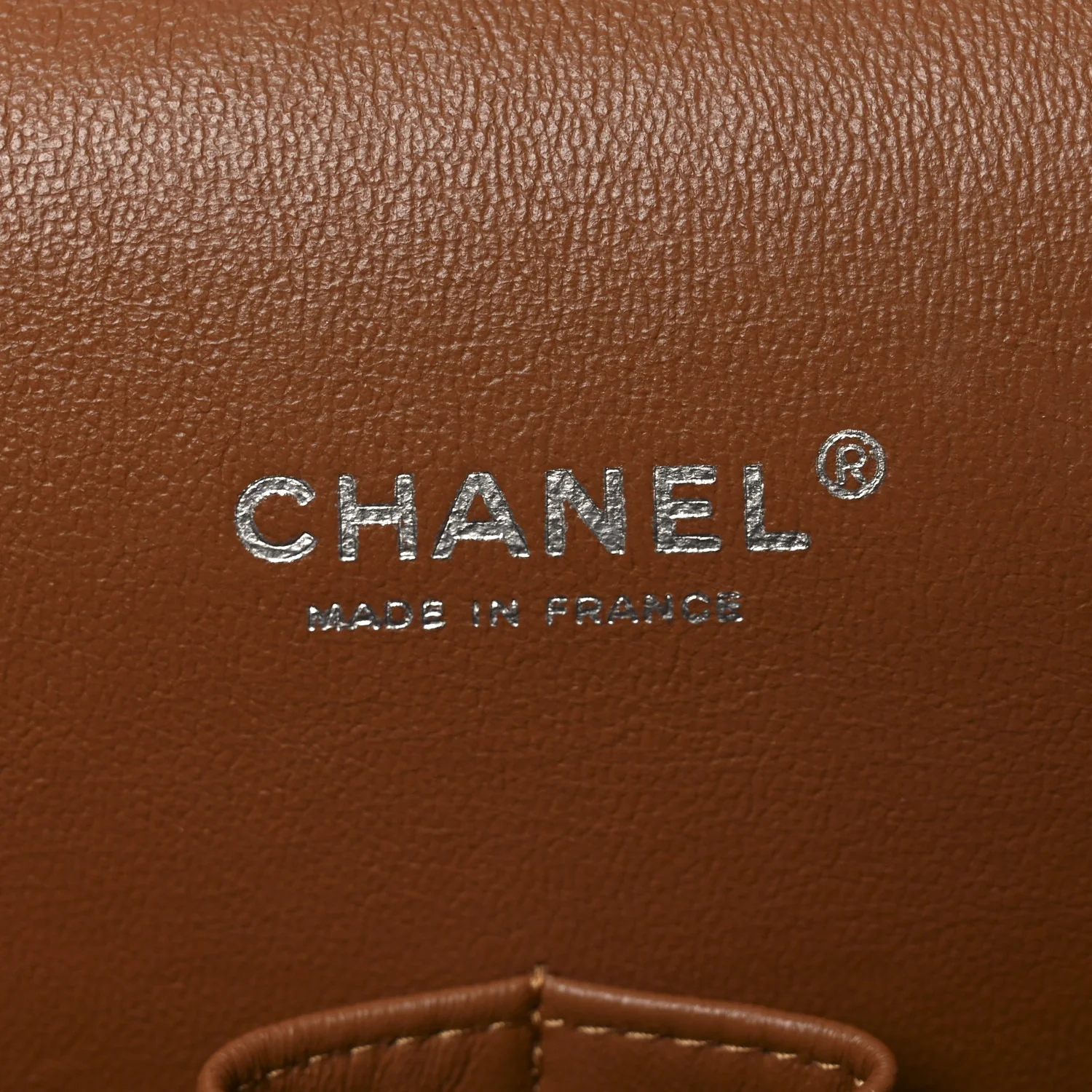 Caviar Quilted Maxi Double Flap Light Brown - Image 5