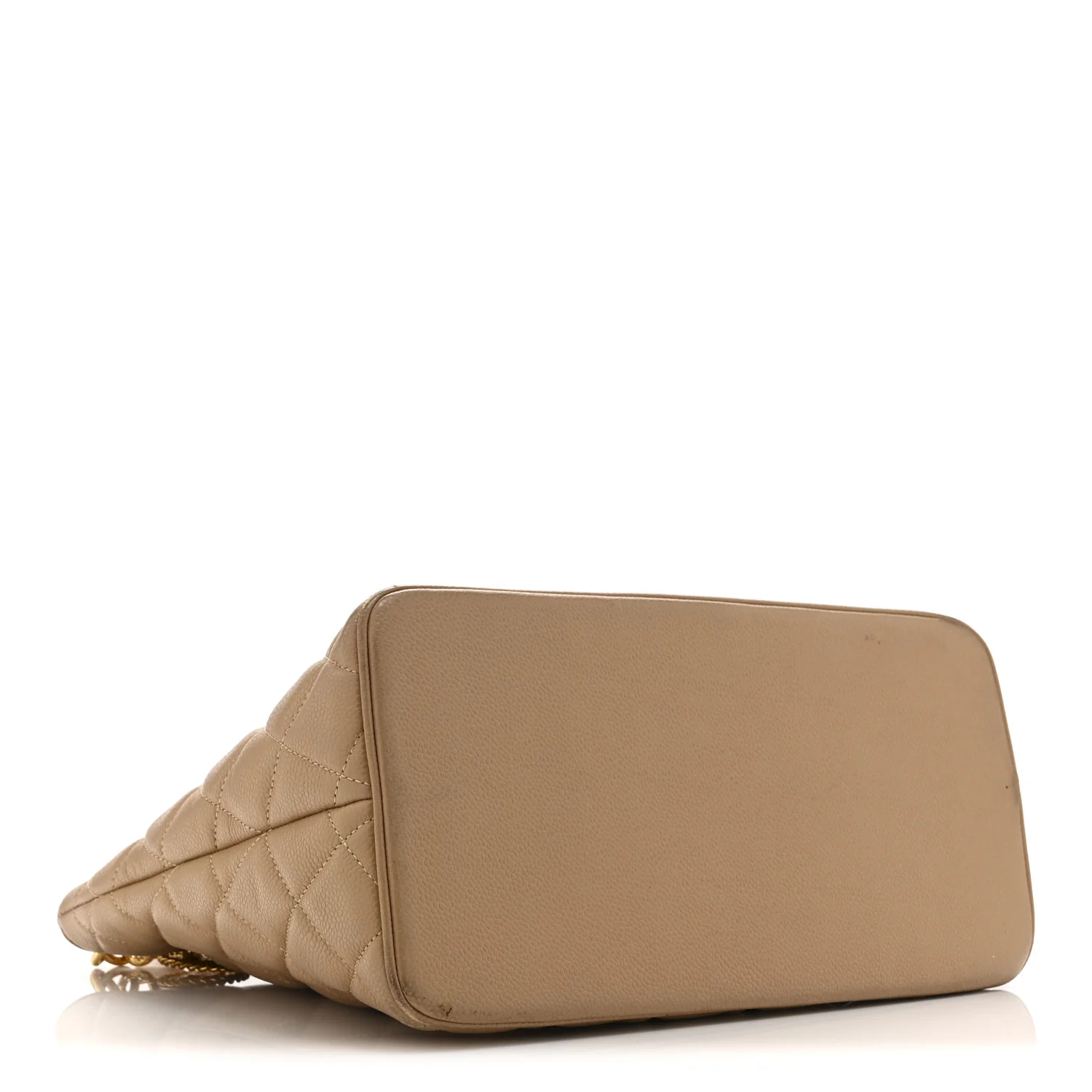 Caviar Quilted Medallion Tote Beige - Image 4