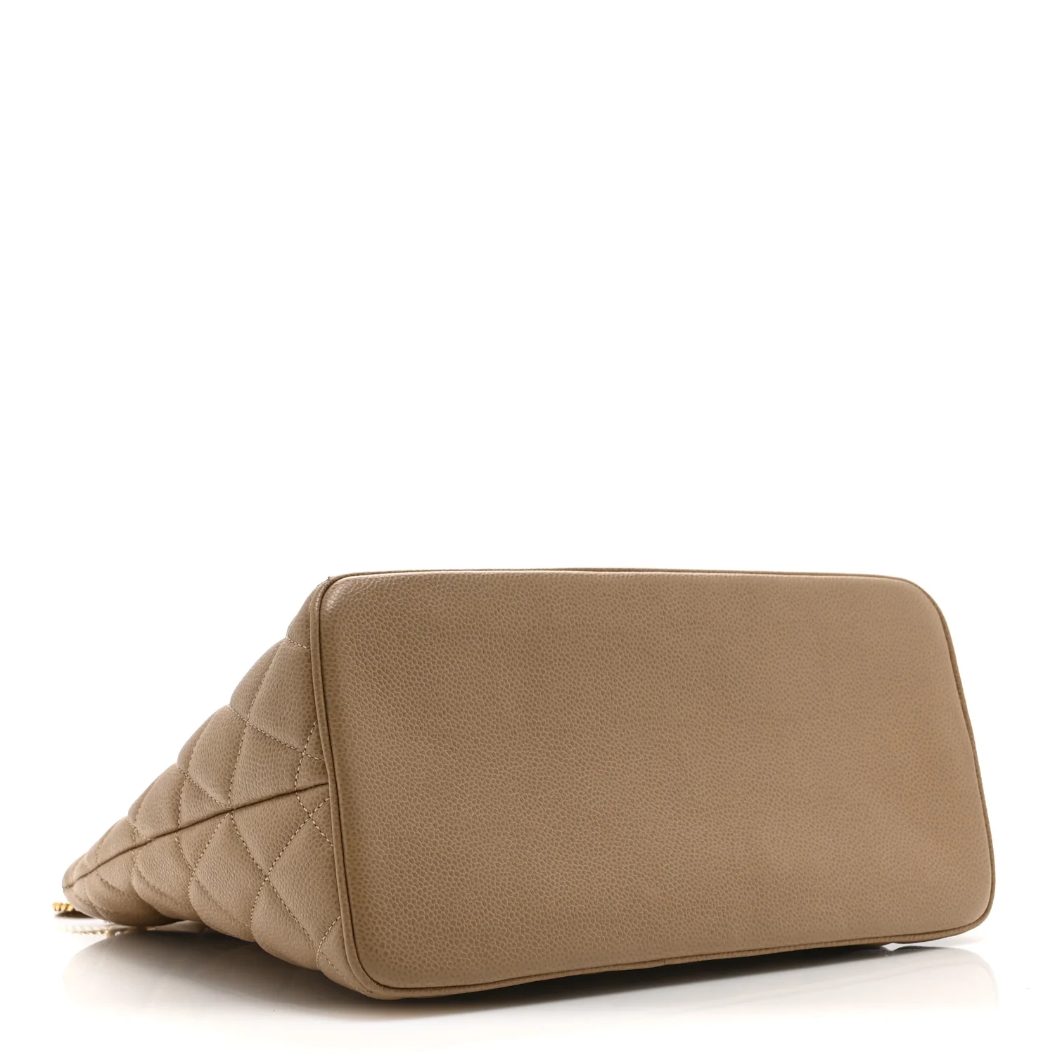 Caviar Quilted Medallion Tote Beige - Image 4