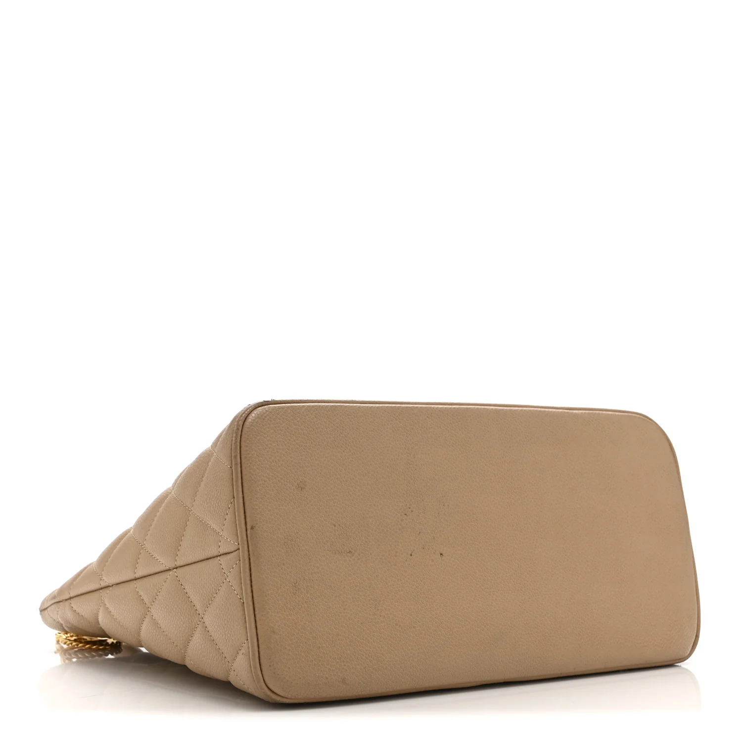 Caviar Quilted Medallion Tote Beige - Image 4