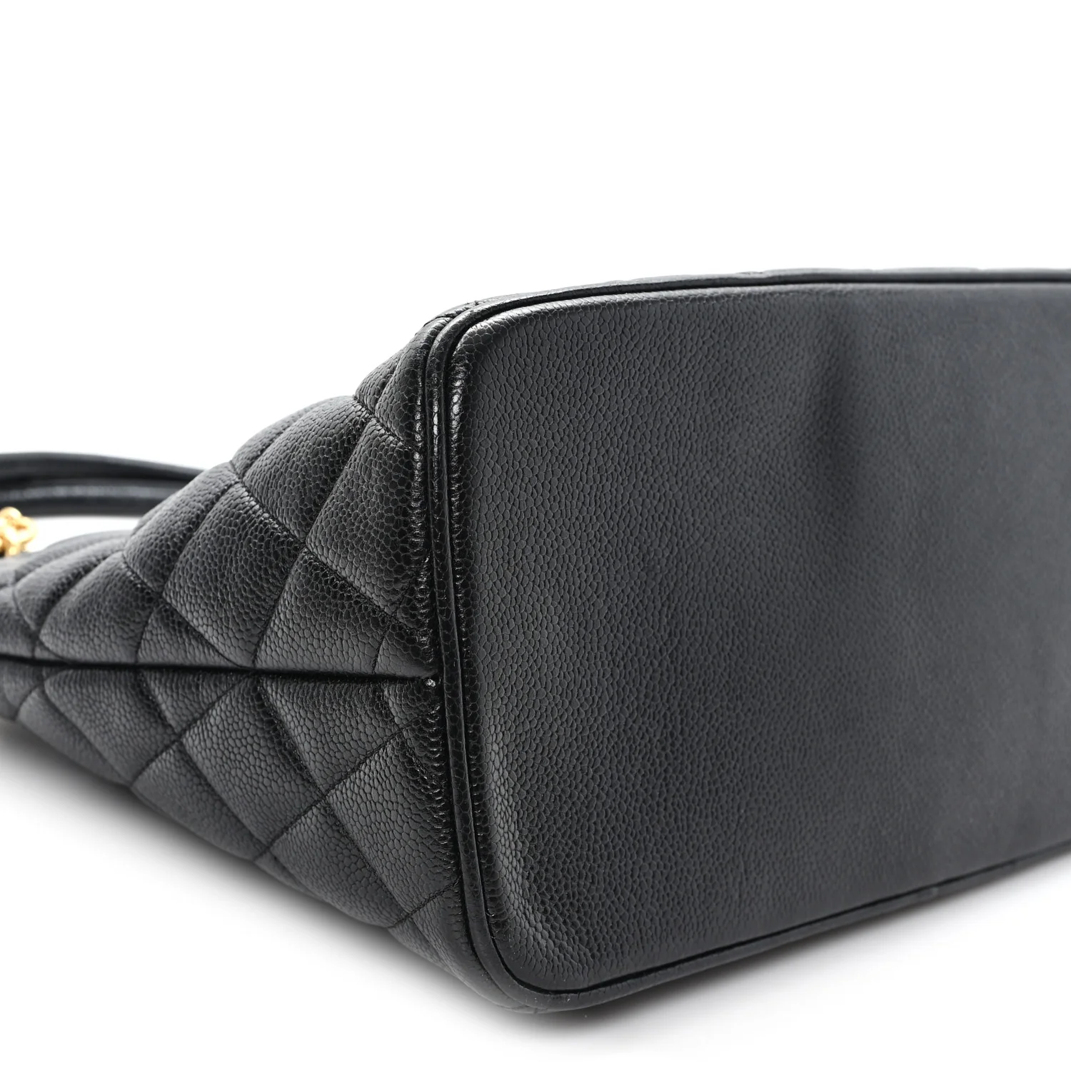 Caviar Quilted Medallion Tote Black - Image 9