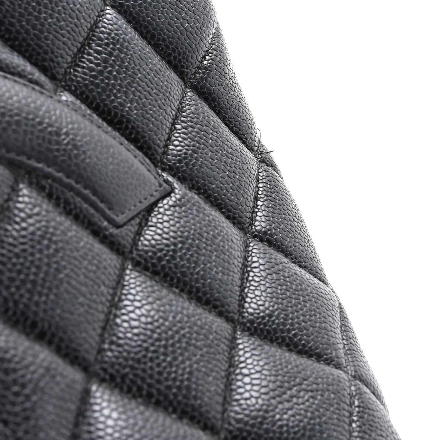 Caviar Quilted Medallion Tote Black - Image 12