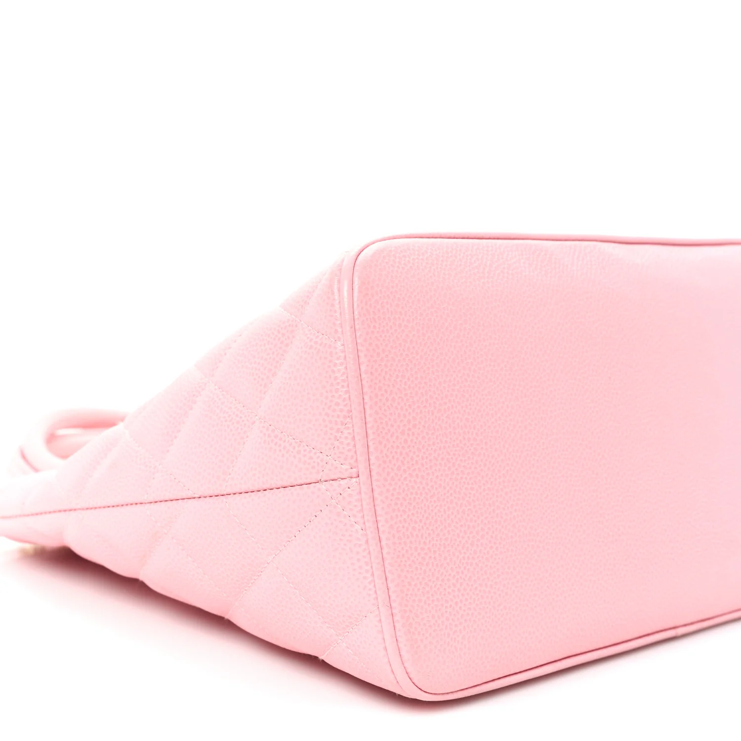 Caviar Quilted Medallion Tote Light Pink - Image 9