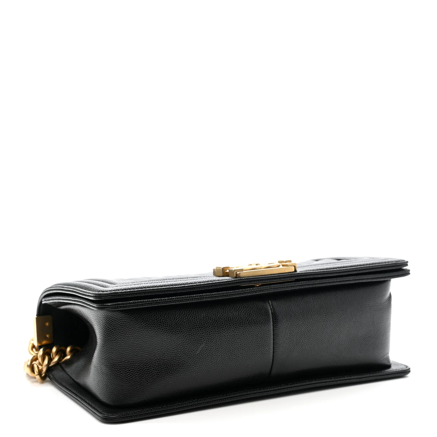 Caviar Quilted Medium Boy Flap Black - Image 4