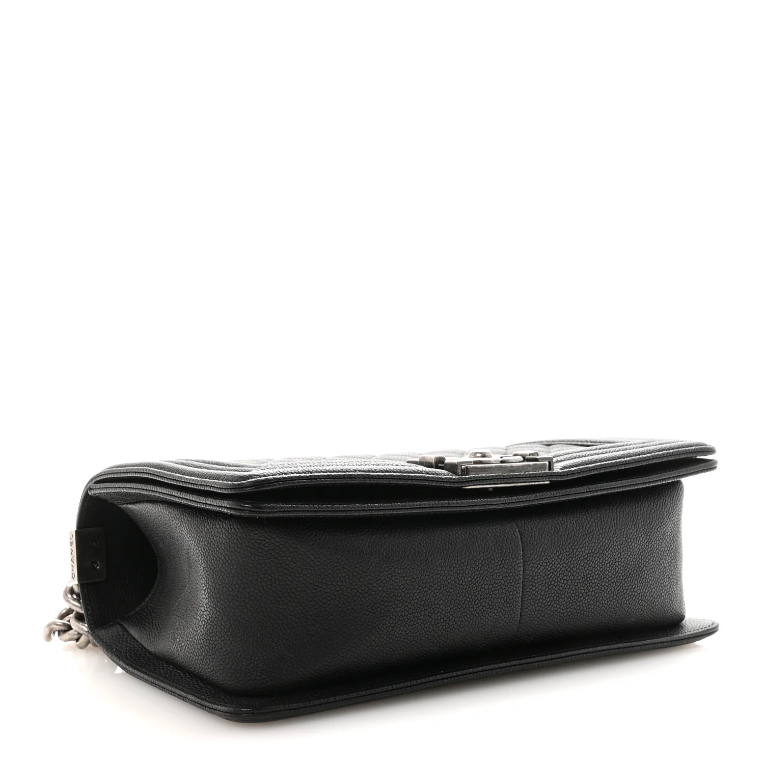 Caviar Quilted Medium Boy Flap Black - Image 4